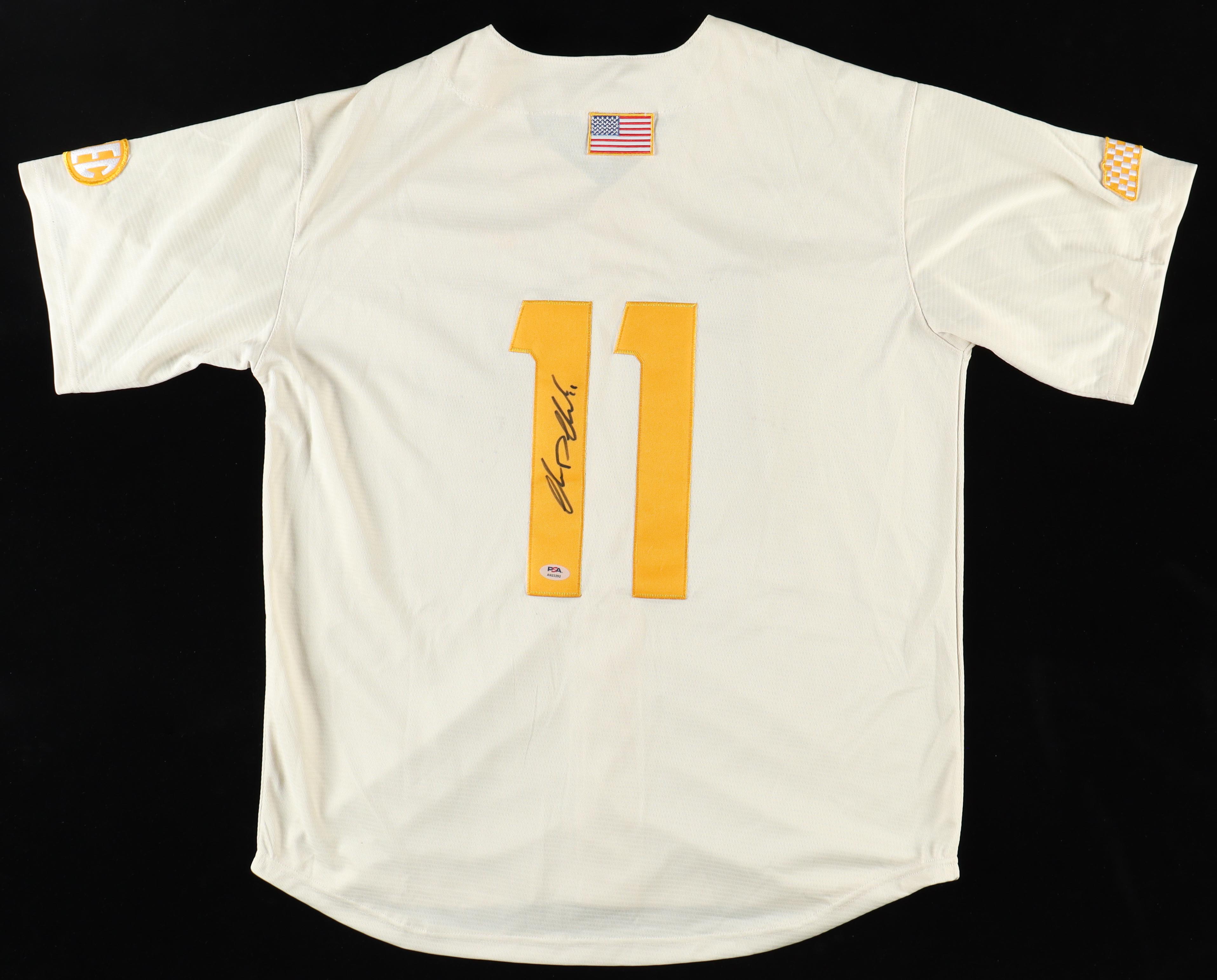 Chase Dollander Signed Jersey (PSA) at PristineAuction.com Chase Dollander Signed Jersey (PSA) at PristineAuction.com