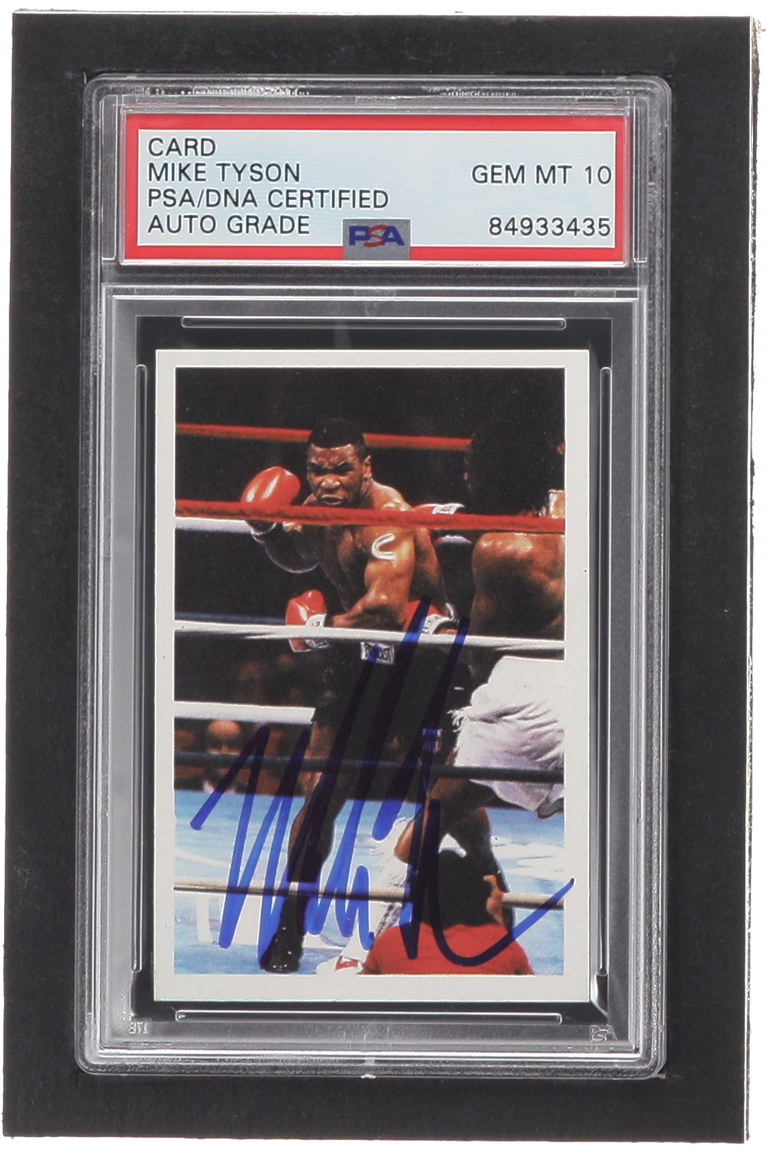 Mike Tyson Signed 1987 A Question of Sport UK #224 (PSA | Autograph Graded PSA 10) at PristineAuction.com Mike Tyson Signed 1987 A Question of Sport UK #224 (PSA | Autograph Graded PSA 10) at PristineAuction.com