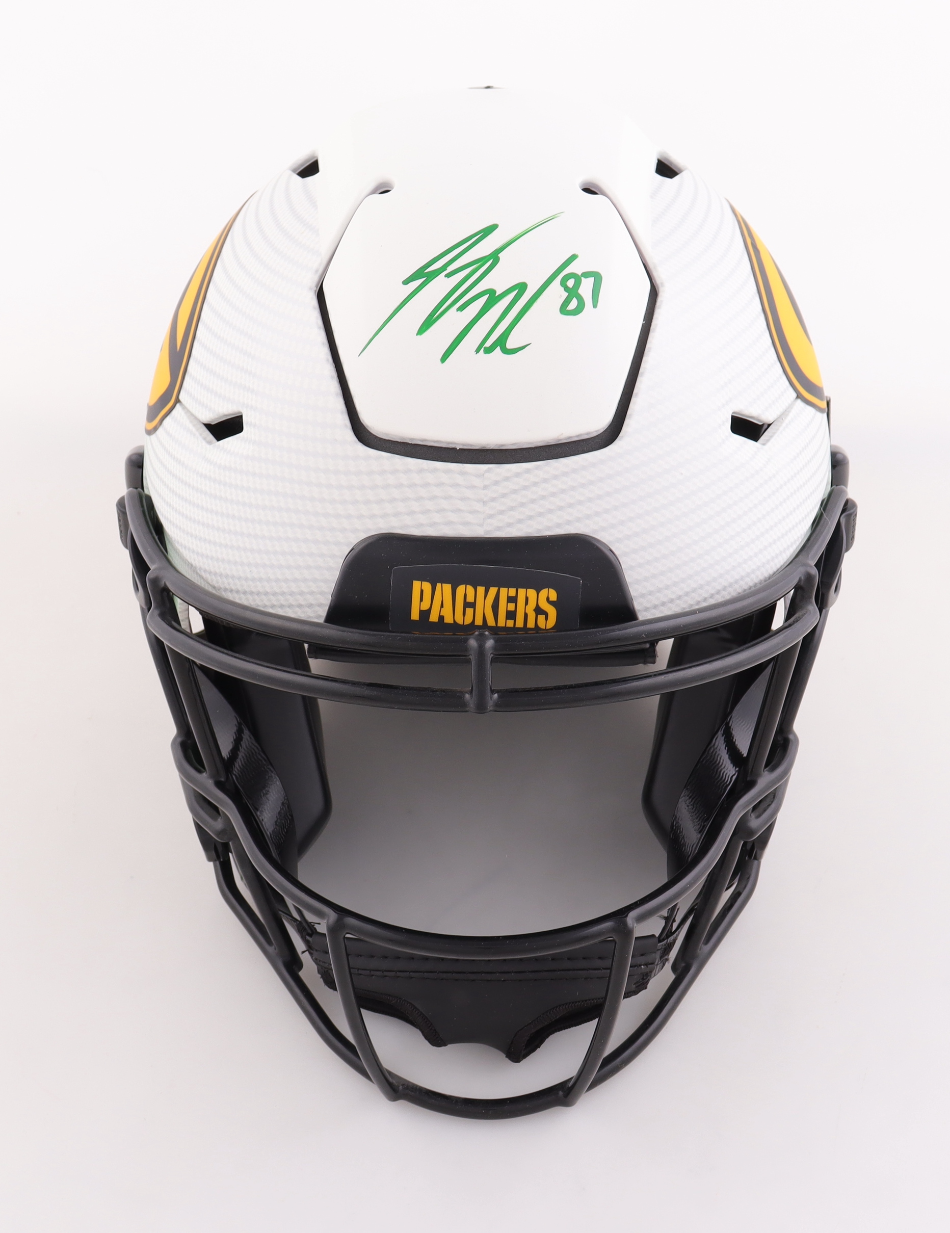 Jordy Nelson Signed Packers Full-Size Authentic On-Field Hydro-Dipped SpeedFlex Helmet (Beckett) at PristineAuction.com Jordy Nelson Signed Packers Full-Size Authentic On-Field Hydro-Dipped SpeedFlex Helmet (Beckett) at PristineAuction.com