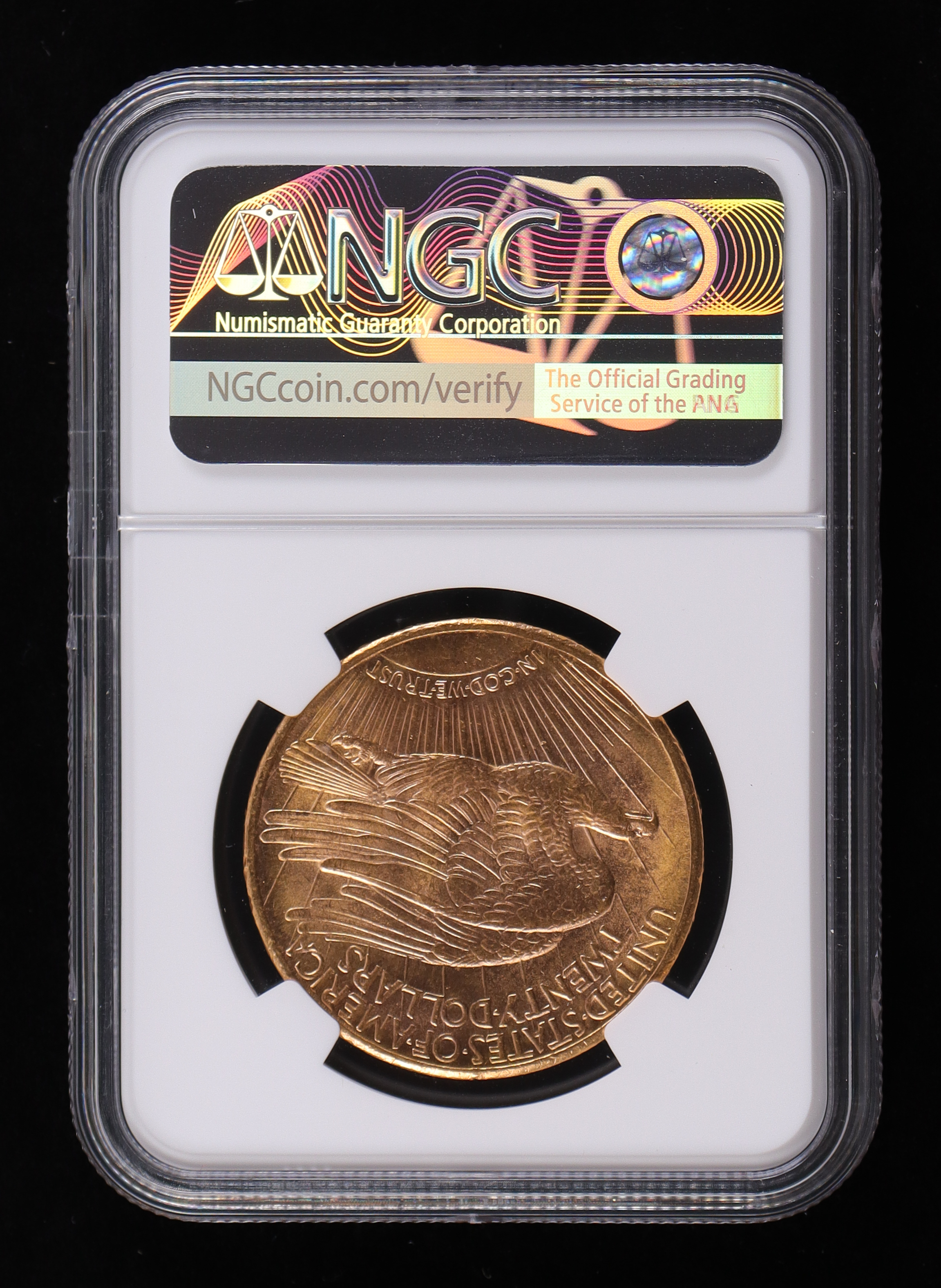 1924 $20 Twenty-Dollar Saint-Gaudens Double Eagle Gold Coin (NGC MS63) at PristineAuction.com 1924 $20 Twenty-Dollar Saint-Gaudens Double Eagle Gold Coin (NGC MS63) at PristineAuction.com