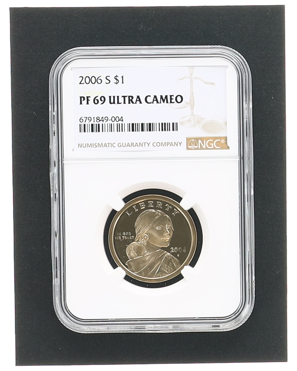 2006-S Sacagawea $1 Dollar Coin (NGC PF69 Ultra Cameo) at PristineAuction.com 2006-S Sacagawea $1 Dollar Coin (NGC PF69 Ultra Cameo) at PristineAuction.com