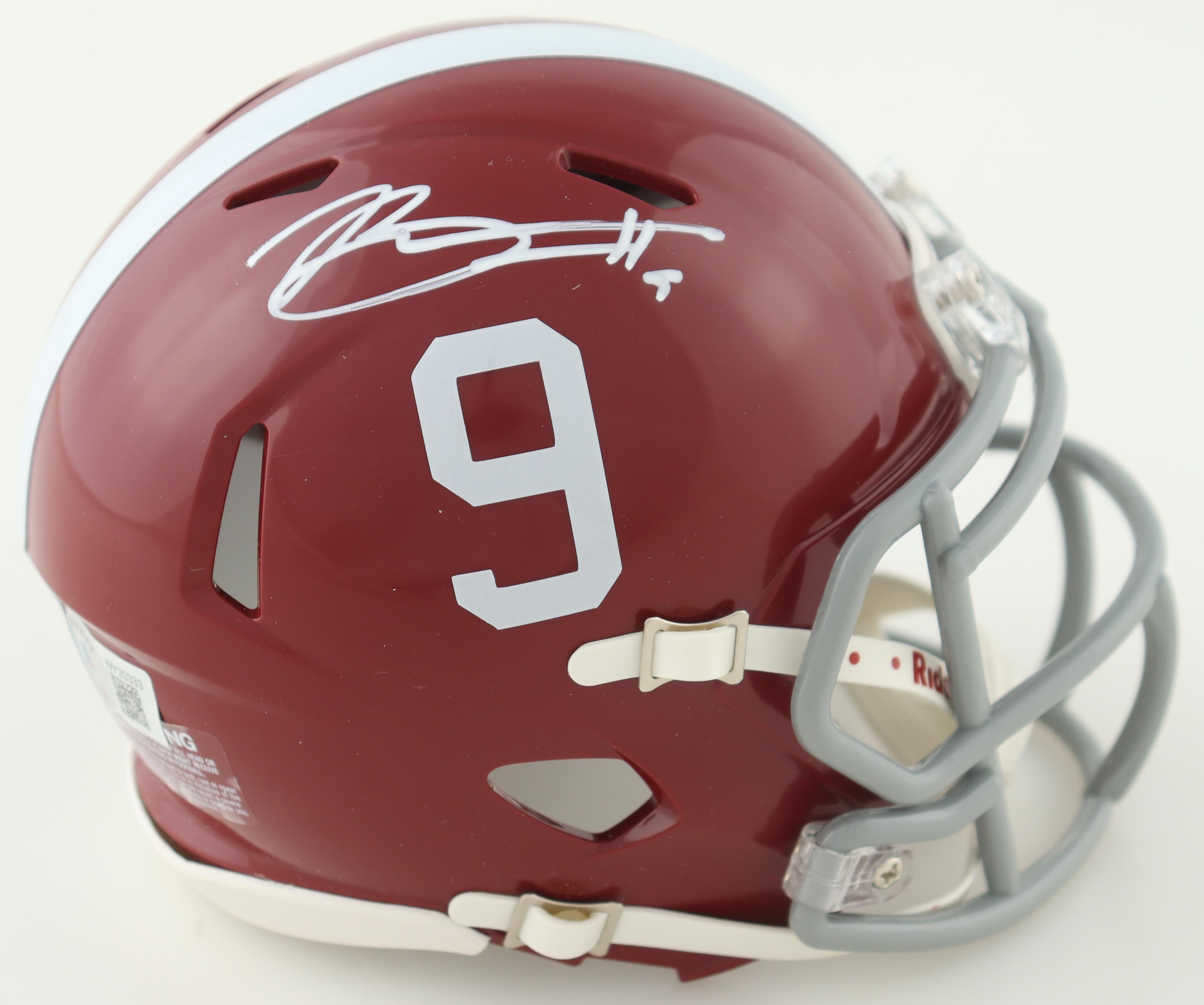 Bryce Young Signed Alabama Crimson Tide Speed Mini Helmet (Beckett) at PristineAuction.com Bryce Young Signed Alabama Crimson Tide Speed Mini Helmet (Beckett) at PristineAuction.com