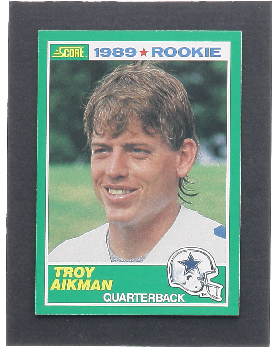 Troy Aikman 1989 Score #270 RC at PristineAuction.com Troy Aikman 1989 Score #270 RC at PristineAuction.com