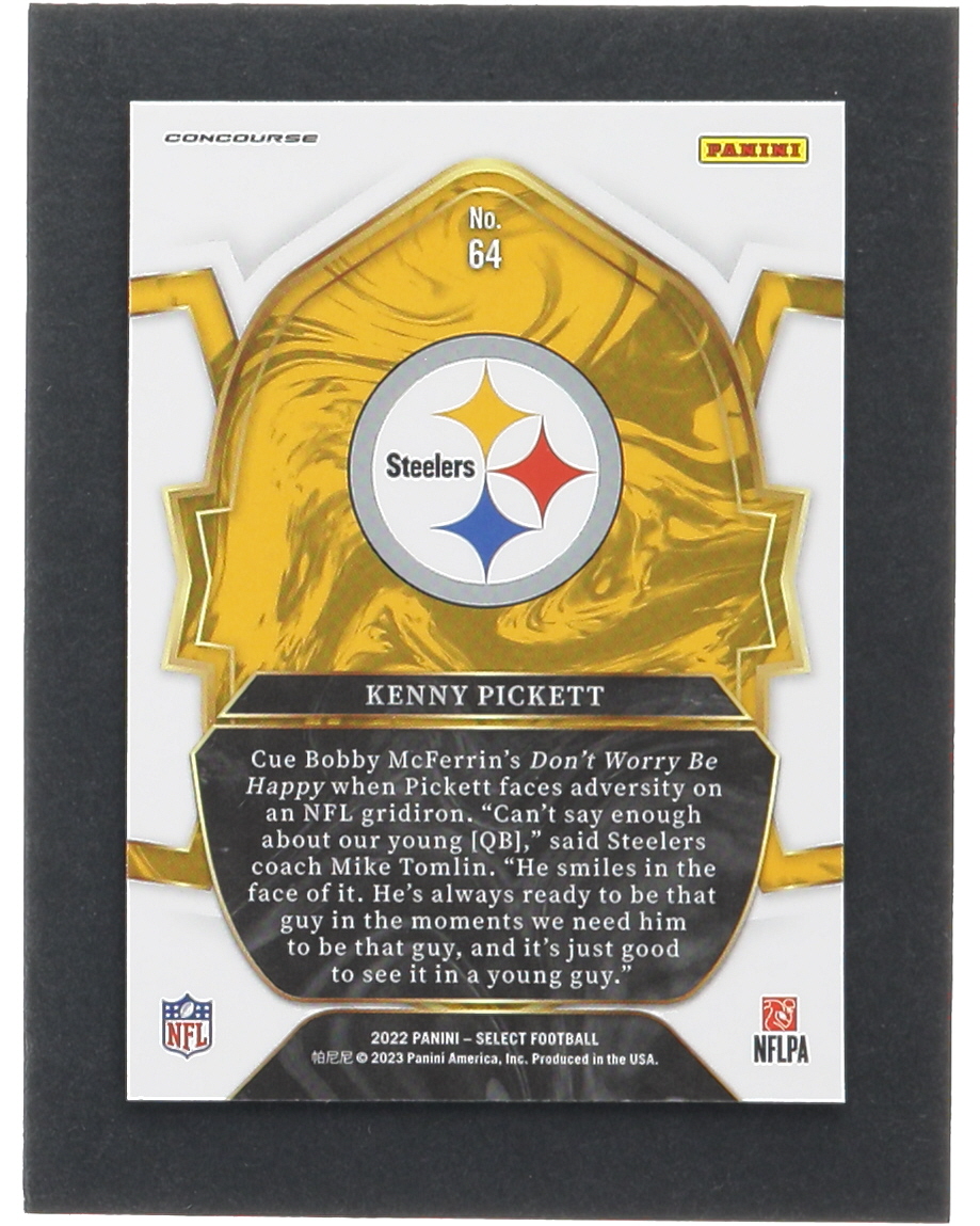 Kenny Pickett 2022 Select #64 RC at PristineAuction.com Kenny Pickett 2022 Select #64 RC at PristineAuction.com