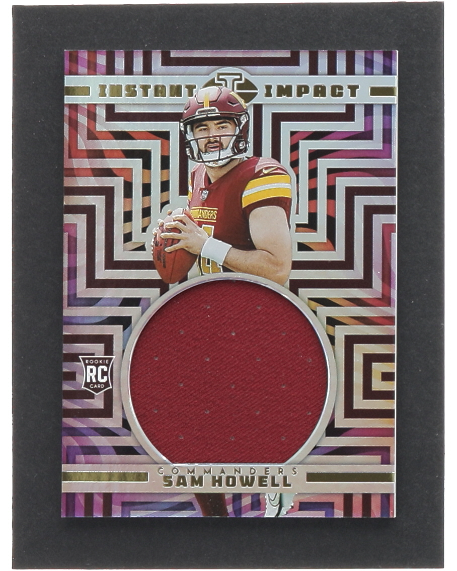 Sam Howell 2022 Panini Illusions Instant Impact Jerseys #5 RC at PristineAuction.com Sam Howell 2022 Panini Illusions Instant Impact Jerseys #5 RC at PristineAuction.com