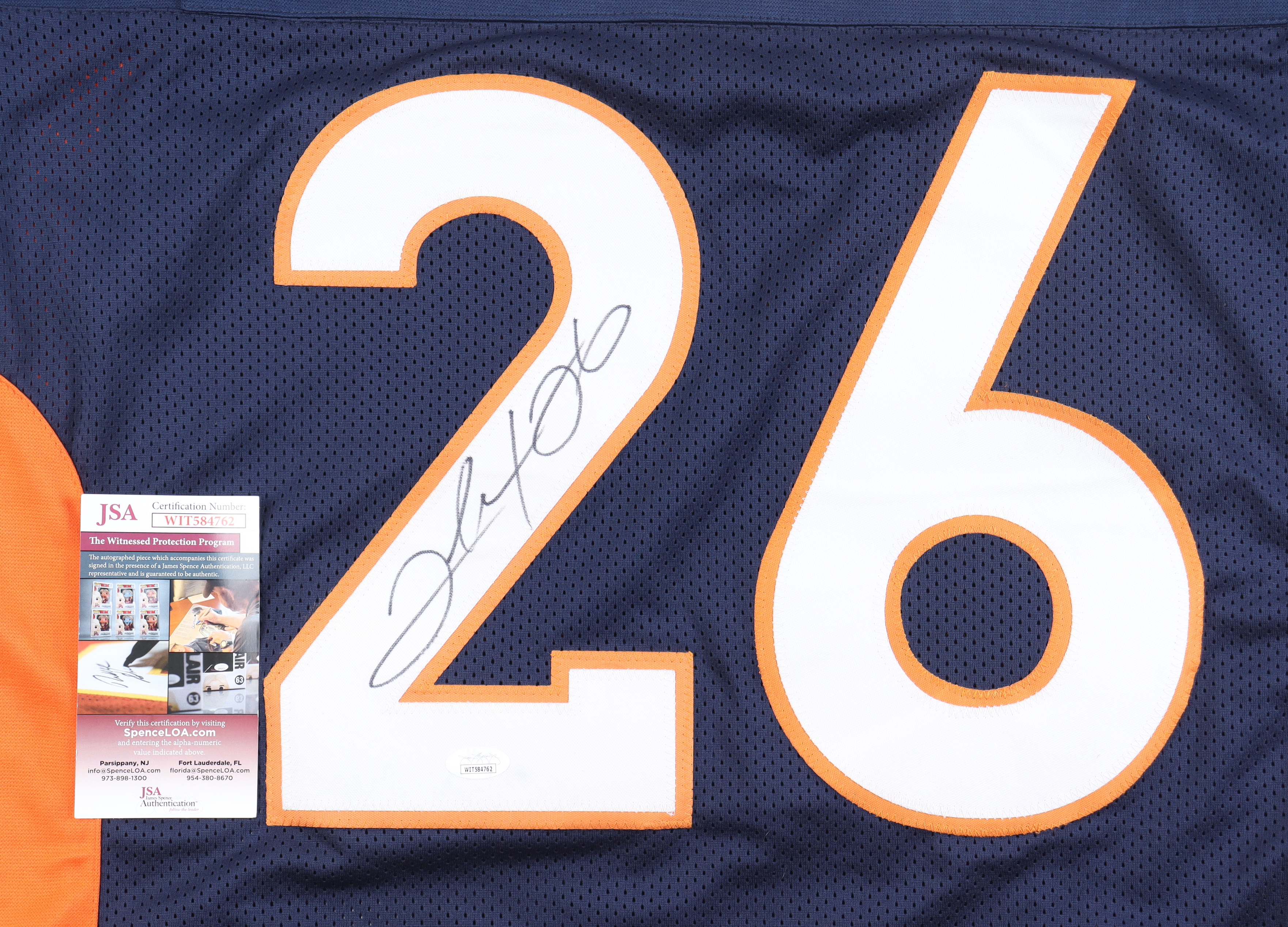 Clinton Portis Signed Jersey (JSA) at PristineAuction.com Clinton Portis Signed Jersey (JSA) at PristineAuction.com