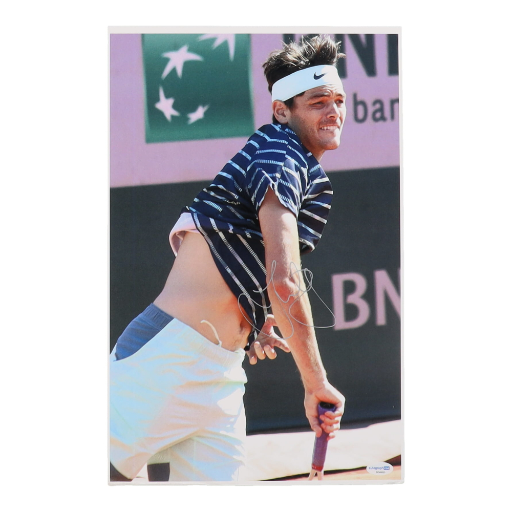 Taylor Fritz Signed 11x17 Photo (ACOA) | Pristine Auction