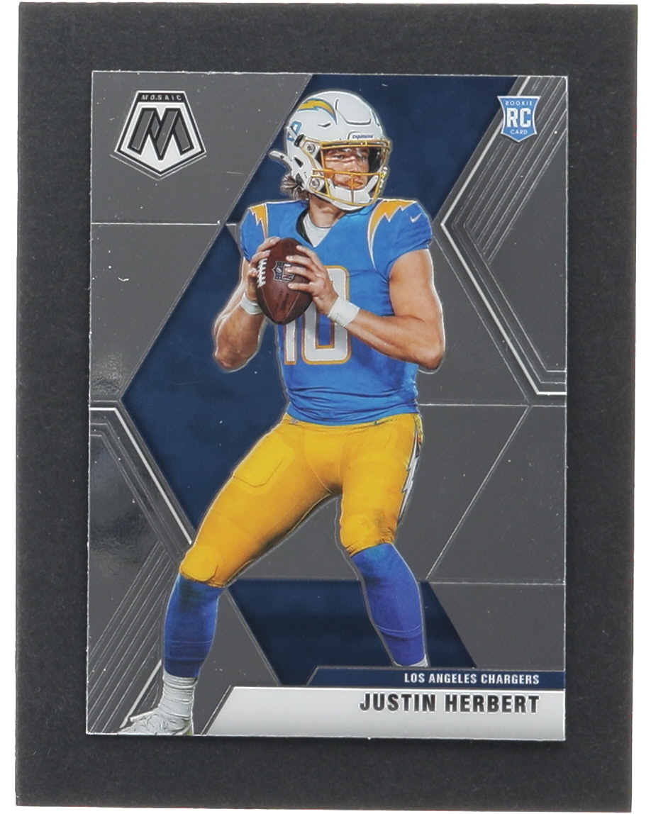 Justin Herbert 2020 Panini Mosaic #204 RC at PristineAuction.com Justin Herbert 2020 Panini Mosaic #204 RC at PristineAuction.com