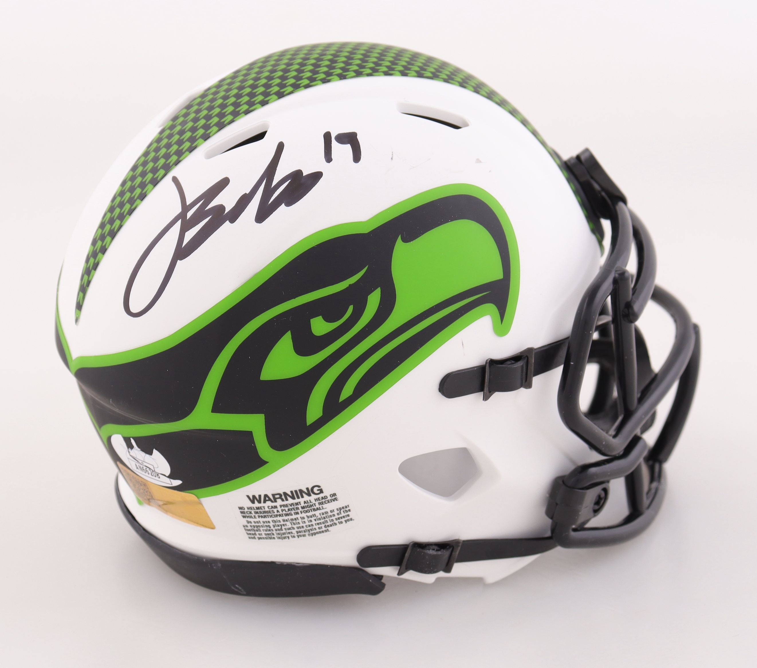 Jake Bobo Signed Seahawks Lunar Eclipse Alternate Speed Mini Helmet (JSA) at PristineAuction.com Jake Bobo Signed Seahawks Lunar Eclipse Alternate Speed Mini Helmet (JSA) at PristineAuction.com