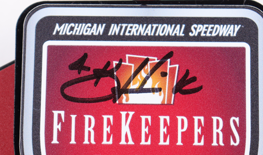 Kevin Harvick Signed Team Issued 2022 Michigan Win Mini Trophy (PA) at PristineAuction.com Kevin Harvick Signed Team Issued 2022 Michigan Win Mini Trophy (PA) at PristineAuction.com