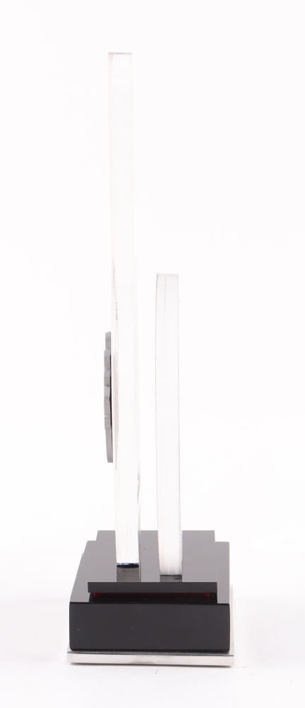 Kyle Larson Signed Team Issued 2022 Watkins Glen Win Mini Trophy at PristineAuction.com Kyle Larson Signed Team Issued 2022 Watkins Glen Win Mini Trophy at PristineAuction.com