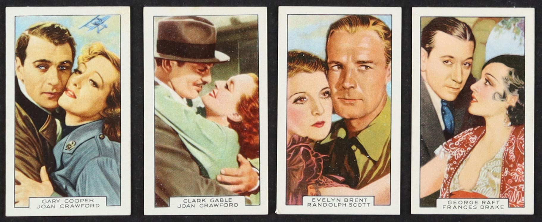1936 Gallaher Film Partners Complete Set of (48) Cigarette Cards with Clark Gable & Joan Crawford #11, Gary Cooper & Joan Crawford #10 at PristineAuction.com 1936 Gallaher Film Partners Complete Set of (48) Cigarette Cards with Clark Gable & Joan Crawford #11, Gary Cooper & Joan Crawford #10 at PristineAuction.com