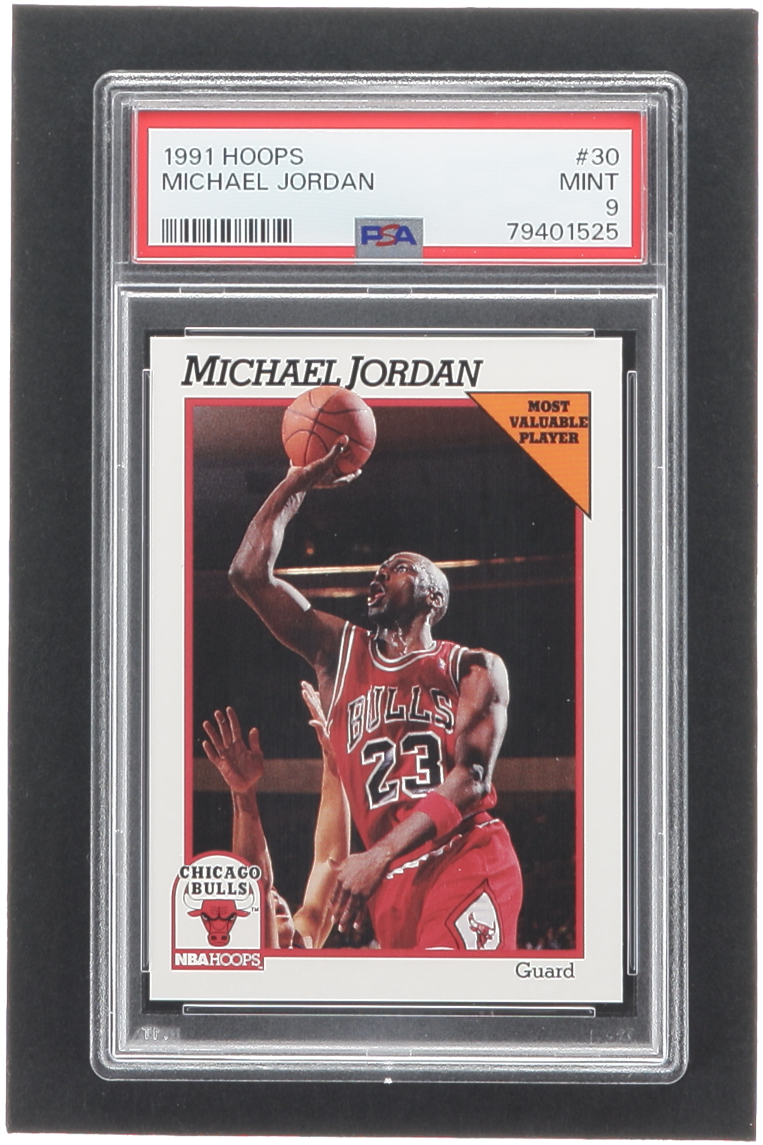 Michael Jordan 1991-92 Hoops #30 (PSA 9) at PristineAuction.com Michael Jordan 1991-92 Hoops #30 (PSA 9) at PristineAuction.com