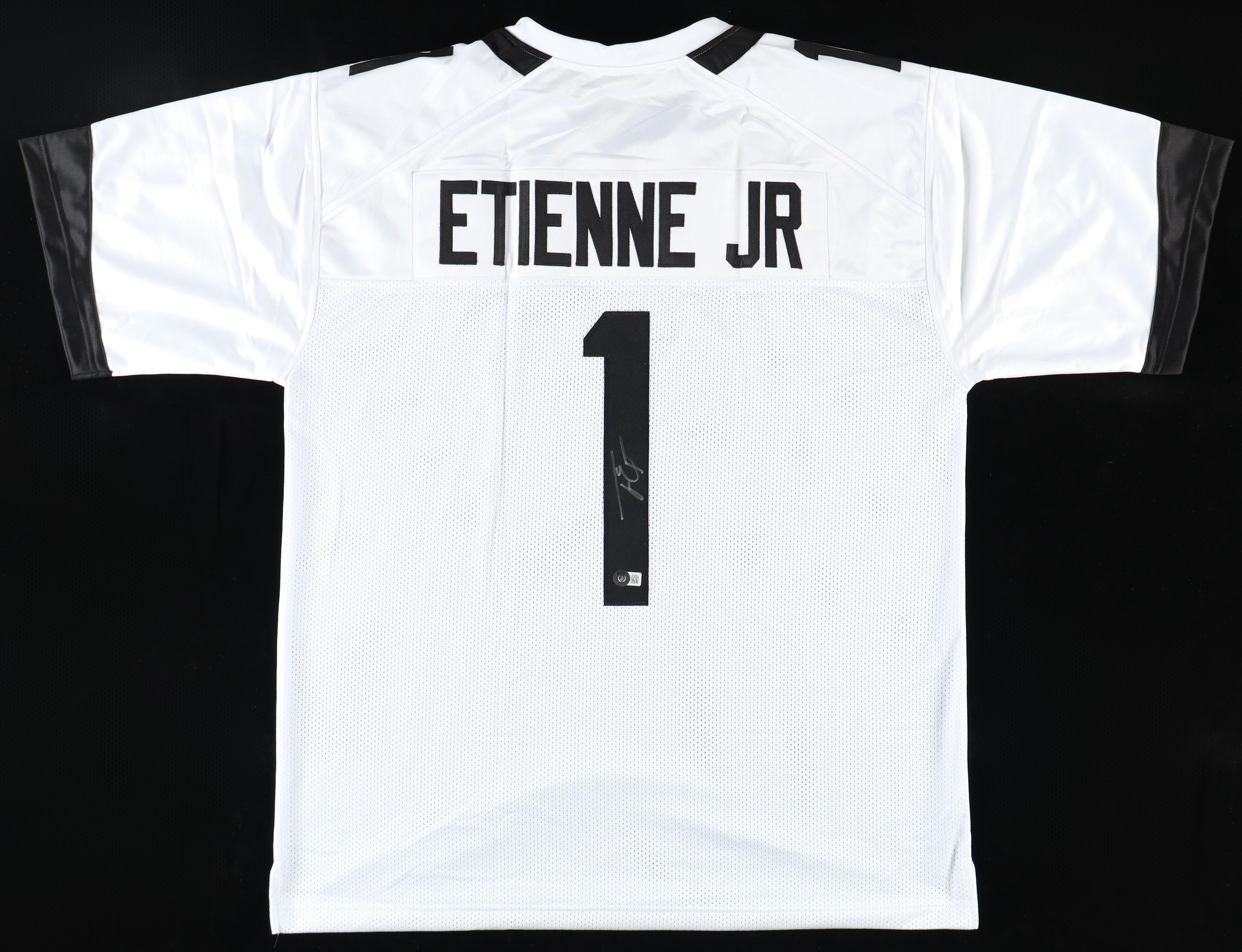Travis Etienne Jr. Signed Jersey (Beckett) at PristineAuction.com Travis Etienne Jr. Signed Jersey (Beckett) at PristineAuction.com