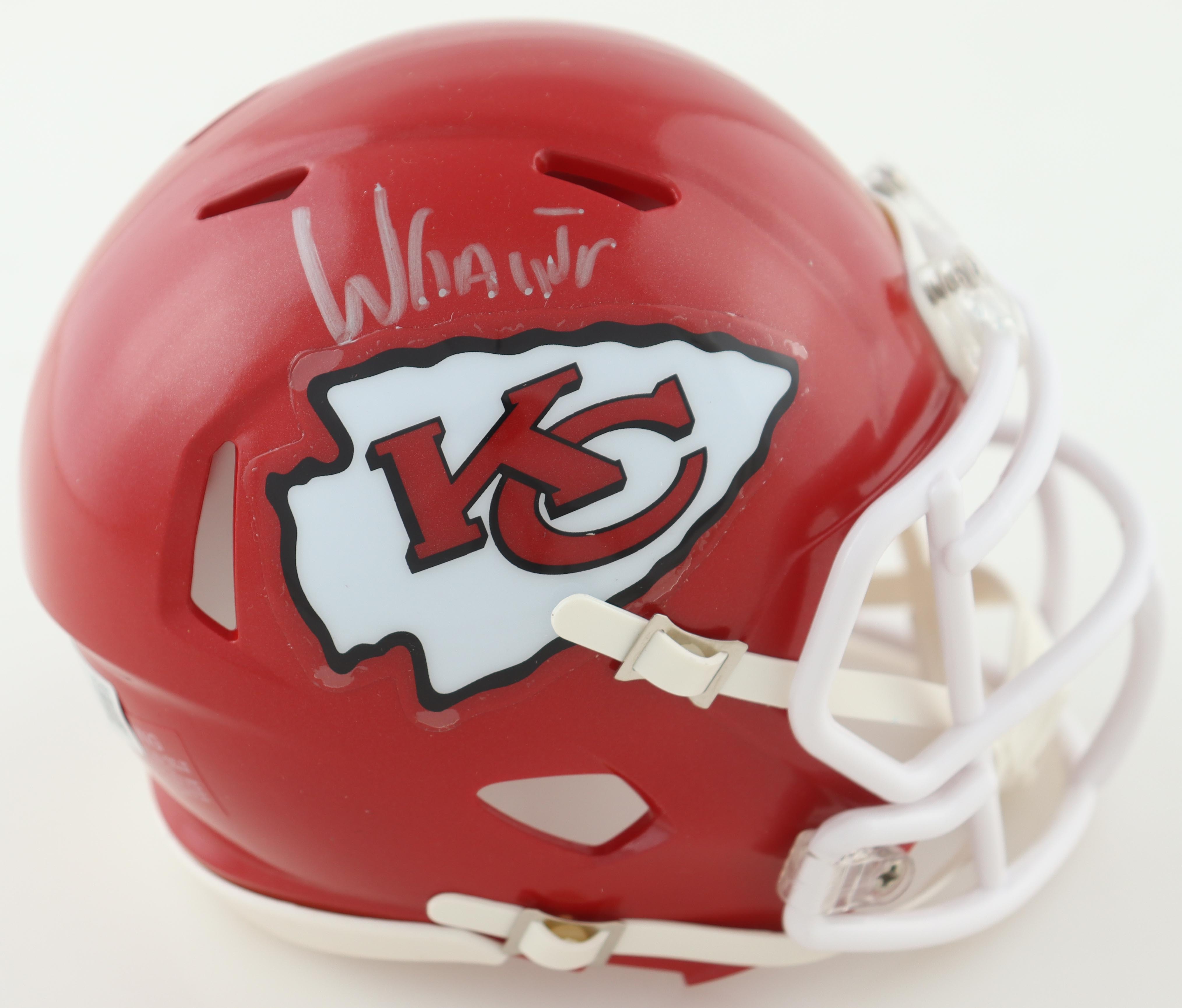 Willie Gay Jr. Signed Chiefs Speed Mini Helmet (Beckett & PIA) at PristineAuction.com Willie Gay Jr. Signed Chiefs Speed Mini Helmet (Beckett & PIA) at PristineAuction.com
