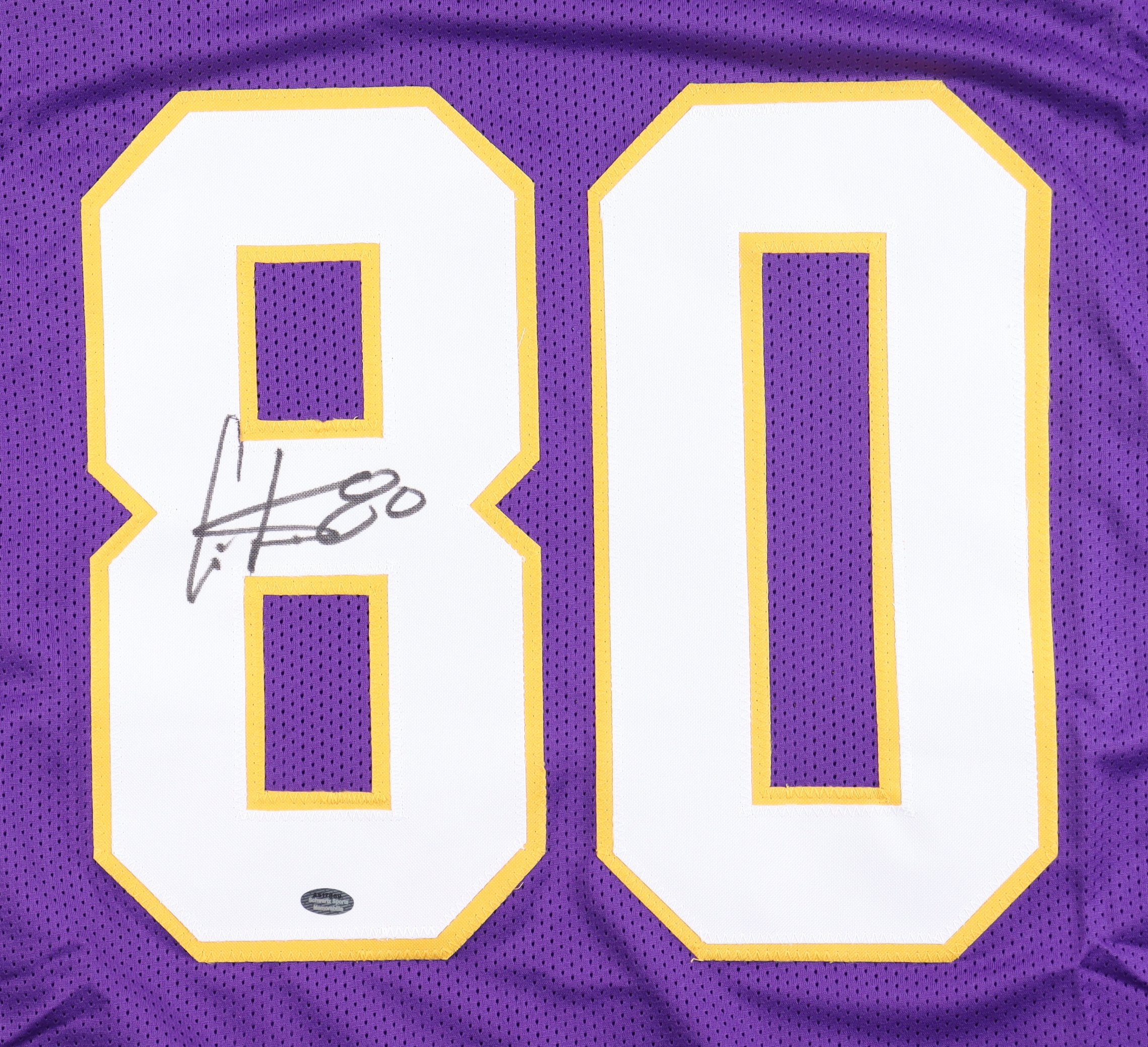 Cris Carter Signed Jersey (Schwartz) at PristineAuction.com Cris Carter Signed Jersey (Schwartz) at PristineAuction.com