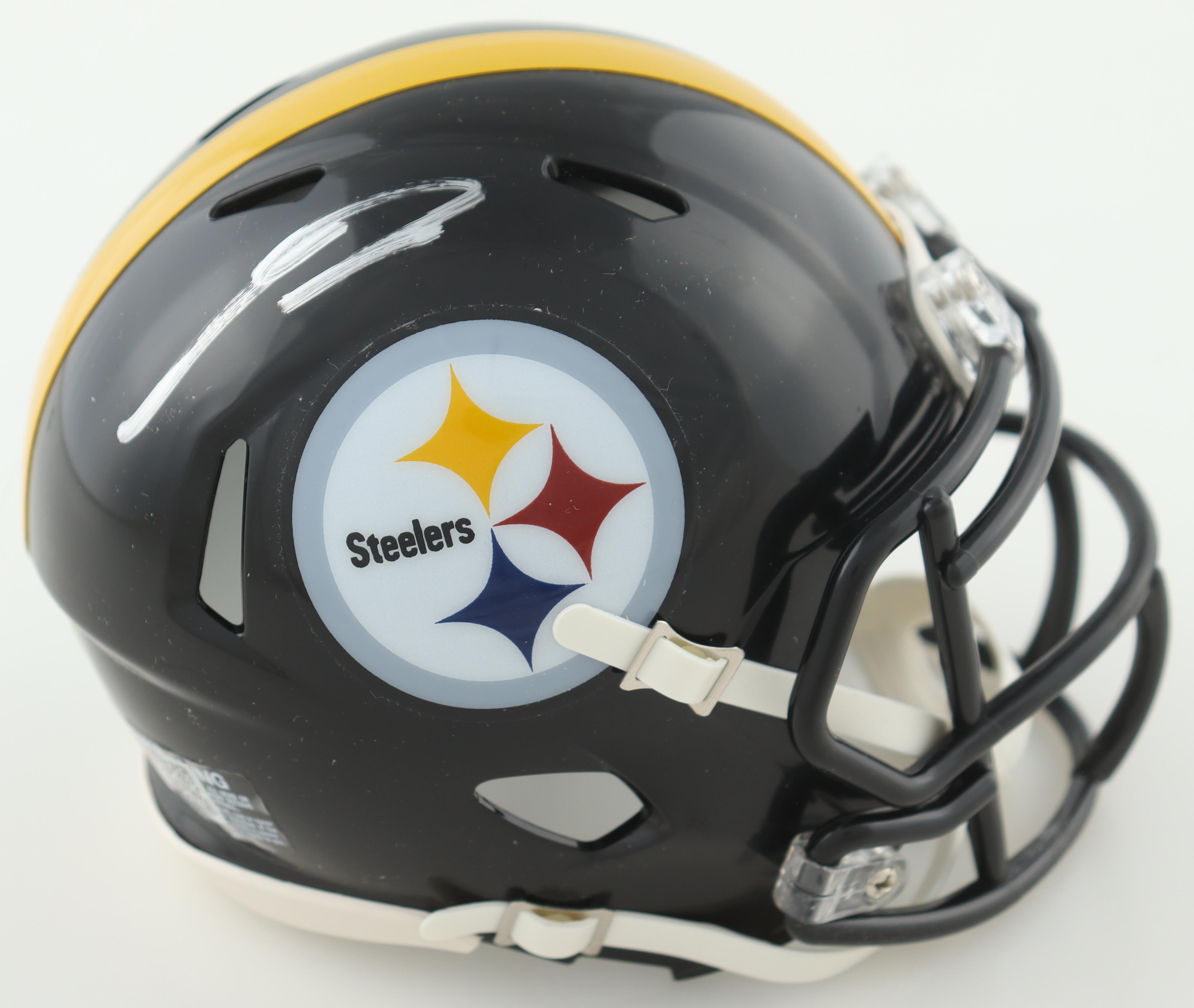 George Pickens Signed Steelers Speed Mini Helmet (JSA) at PristineAuction.com George Pickens Signed Steelers Speed Mini Helmet (JSA) at PristineAuction.com