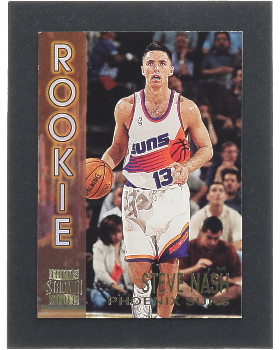 Steve Nash 1996-97 Stadium Club Rookies 2 #R12 RC at PristineAuction.com Steve Nash 1996-97 Stadium Club Rookies 2 #R12 RC at PristineAuction.com