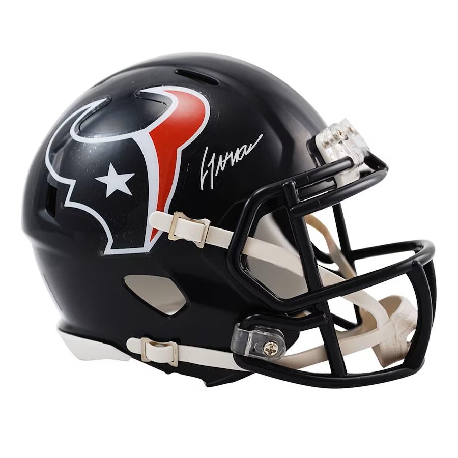 C. J. Stroud Signed Texans Speed Mini Helmet (Fanatics) at PristineAuction.com C. J. Stroud Signed Texans Speed Mini Helmet (Fanatics) at PristineAuction.com