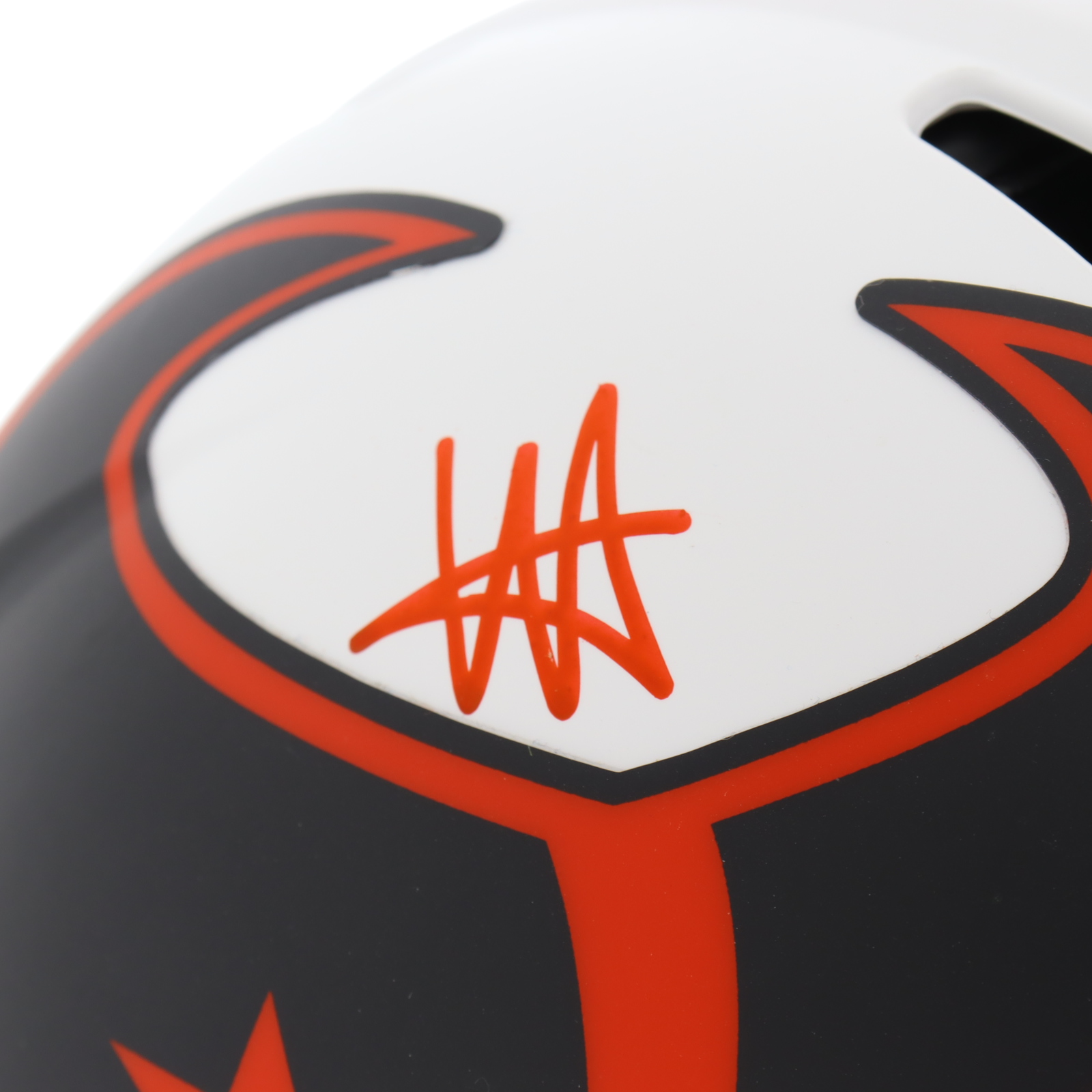 Will Anderson Jr. Signed Texans Full-Size Authentic On-Field Lunar Eclipse Alternate Speed Helmet With Visor (Fanatics) at PristineAuction.com Will Anderson Jr. Signed Texans Full-Size Authentic On-Field Lunar Eclipse Alternate Speed Helmet With Visor (Fanatics) at PristineAuction.com