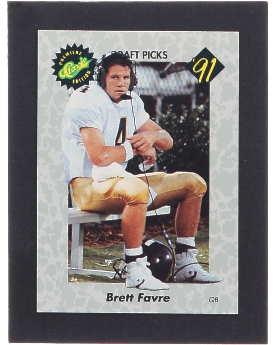 Brett Favre 1991 Classic #30 RC at PristineAuction.com Brett Favre 1991 Classic #30 RC at PristineAuction.com