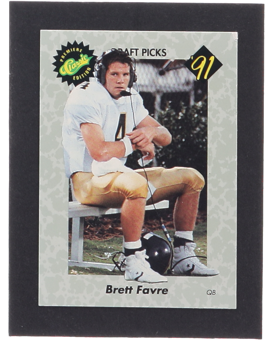 Brett Favre 1991 Classic #30 RC at PristineAuction.com Brett Favre 1991 Classic #30 RC at PristineAuction.com