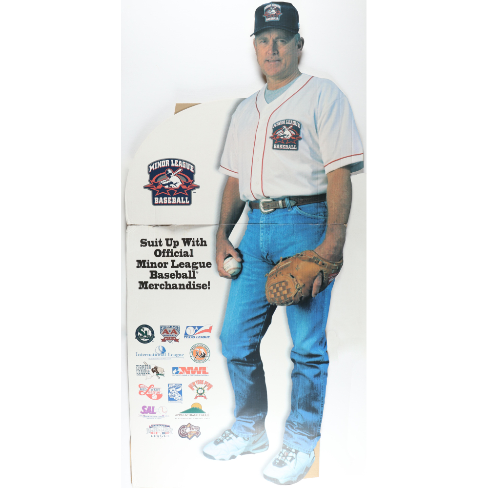 Minor League Baseball Merchandise Life Size Cardboard Cutout Pristine