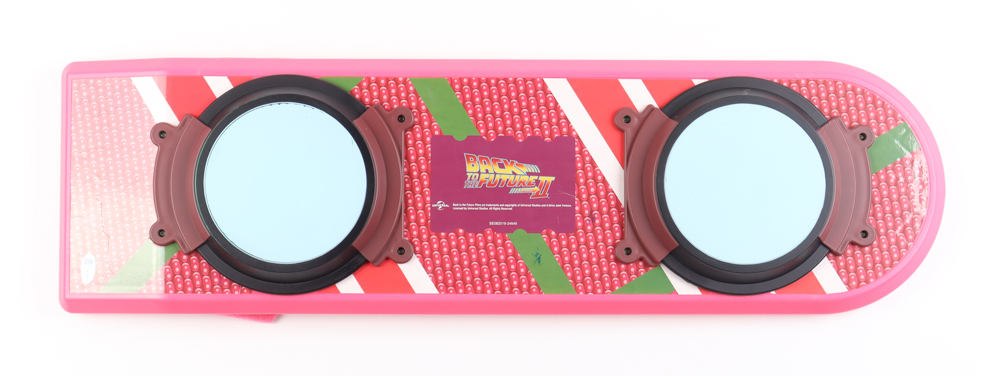 "Back To The Future Part II" Full-Size Hover Board Signed by (4) with Christopher Lloyd, Michael J Fox, Lea Thompson & Tom Wilson (Beckett) at PristineAuction.com "Back To The Future Part II" Full-Size Hover Board Signed by (4) with Christopher Lloyd, Michael J Fox, Lea Thompson & Tom Wilson (Beckett) at PristineAuction.com