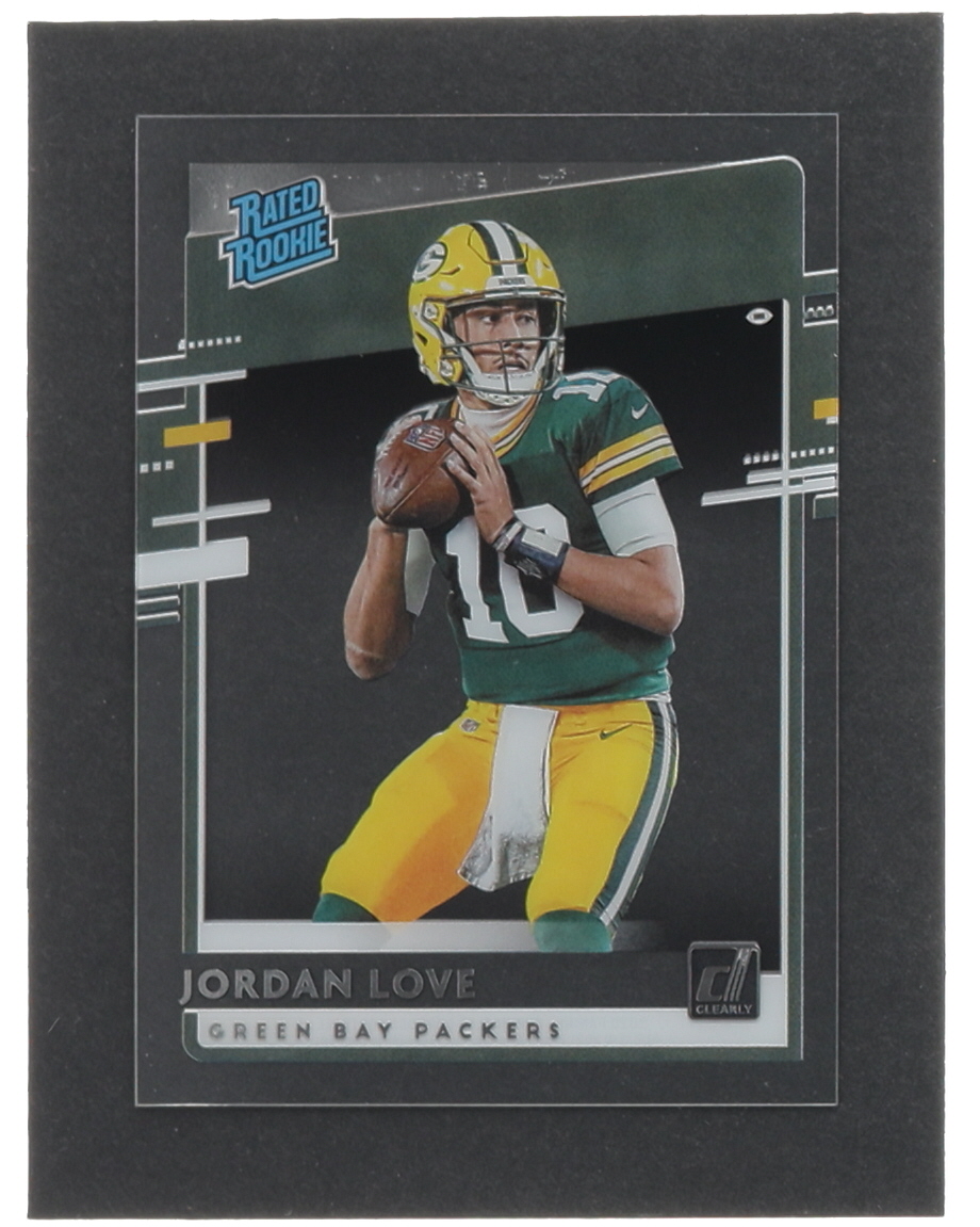 Jordan Love 2020 Donruss Clearly Rated Rookies #4 RC at PristineAuction.com Jordan Love 2020 Donruss Clearly Rated Rookies #4 RC at PristineAuction.com