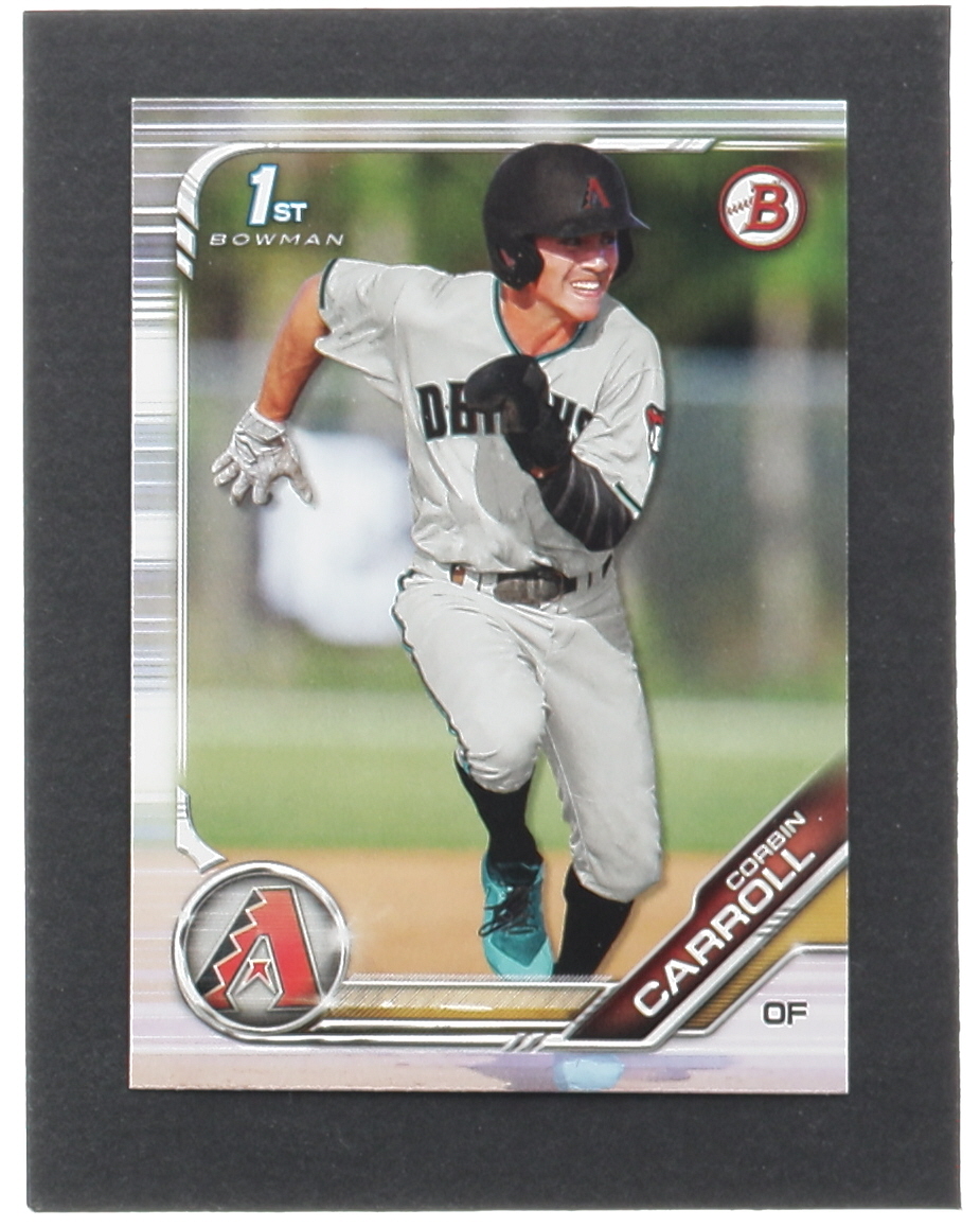Corbin Carroll 2019 Bowman Draft #BD125 RC at PristineAuction.com Corbin Carroll 2019 Bowman Draft #BD125 RC at PristineAuction.com