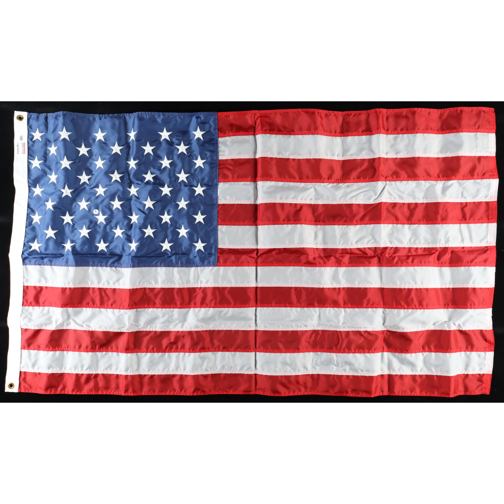 American Flag Flown Over the Capitol for the Inauguration of President