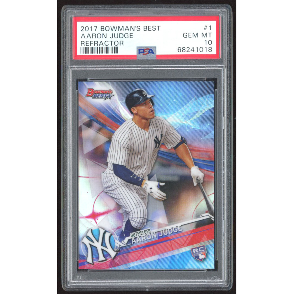 Aaron Judge 2017 Bowman's Best #1 RC (PSA 10) at PristineAuction.com