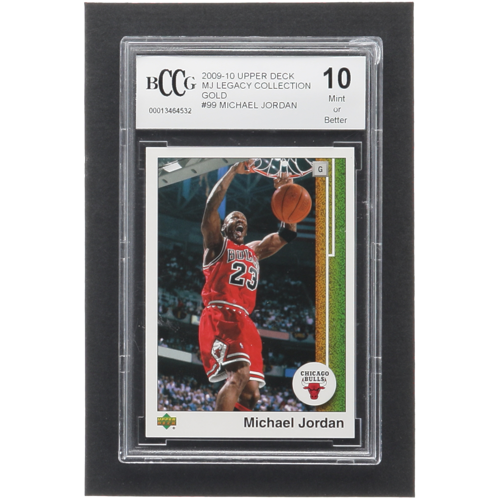 michael jordan upper deck master collection