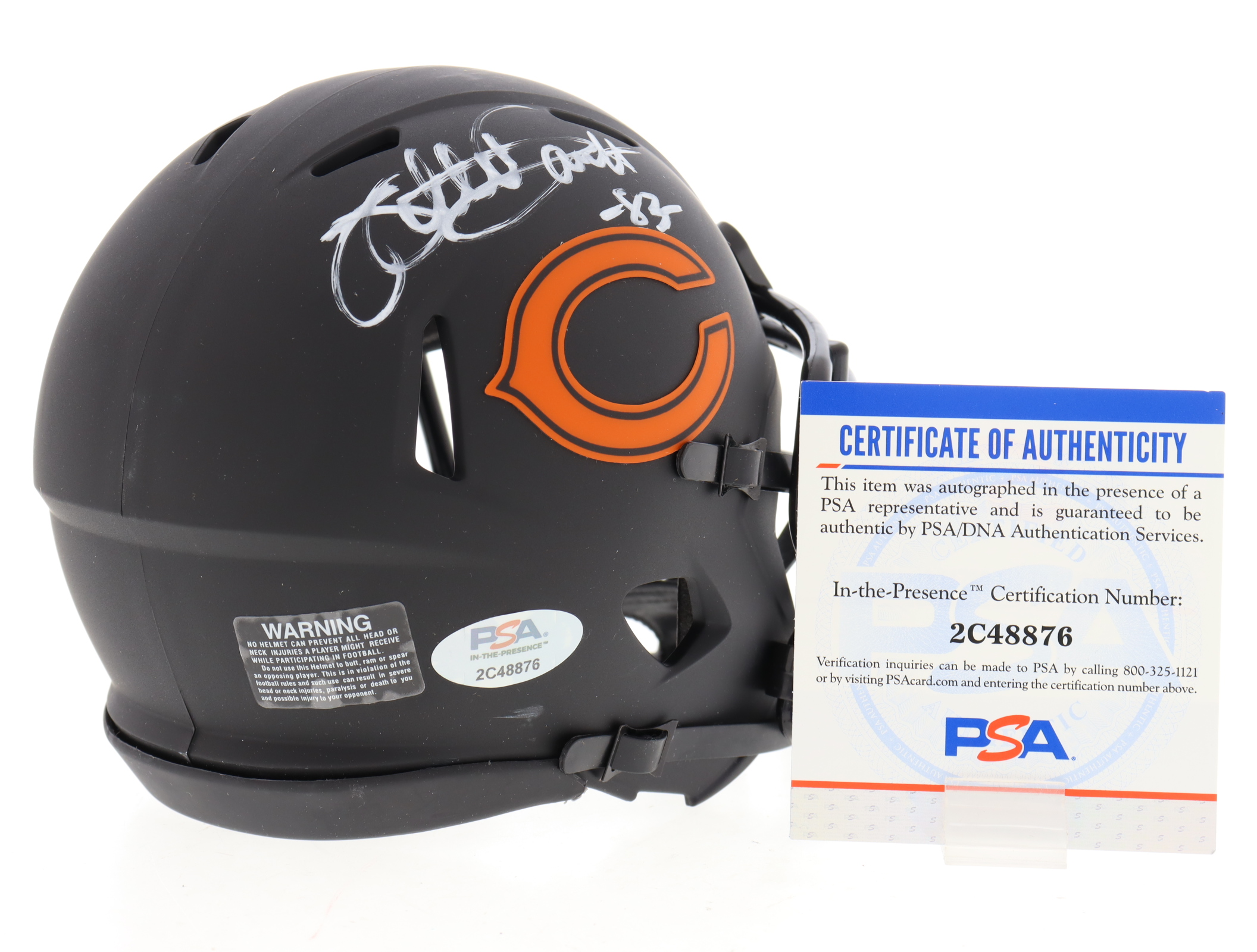 Willie Gault Signed Bears Eclipse Alternate Speed Mini Helmet (PSA) at PristineAuction.com Willie Gault Signed Bears Eclipse Alternate Speed Mini Helmet (PSA) at PristineAuction.com
