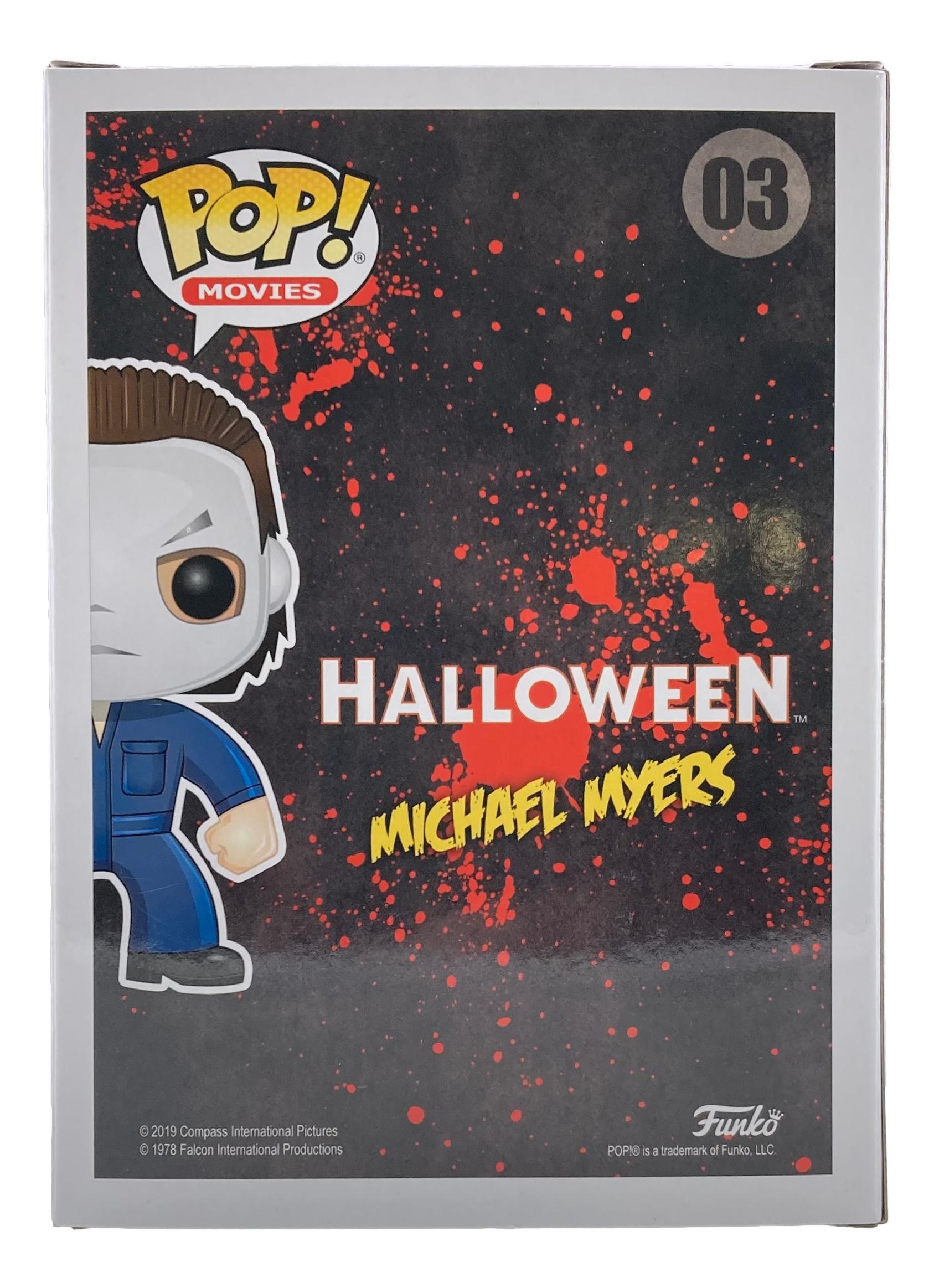 Will Sandin Signed "Michael Myers" #03 Halloween Funko Pop! Vinyl Figure Inscribed "Michael Age 6" (JSA) at PristineAuction.com Will Sandin Signed "Michael Myers" #03 Halloween Funko Pop! Vinyl Figure Inscribed "Michael Age 6" (JSA) at PristineAuction.com