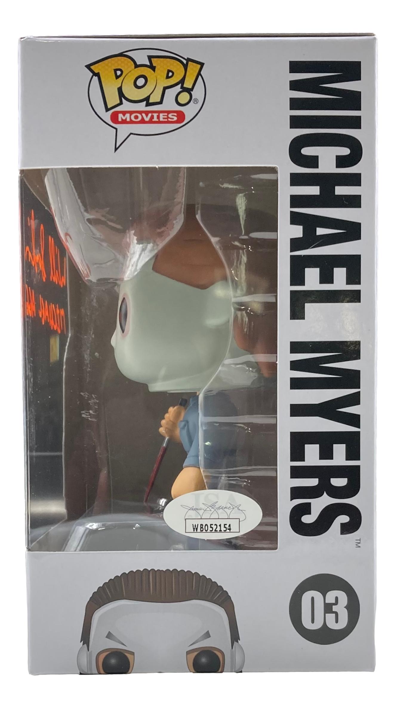 Will Sandin Signed "Michael Myers" #03 Halloween Funko Pop! Vinyl Figure Inscribed "Michael Age 6" (JSA) at PristineAuction.com Will Sandin Signed "Michael Myers" #03 Halloween Funko Pop! Vinyl Figure Inscribed "Michael Age 6" (JSA) at PristineAuction.com