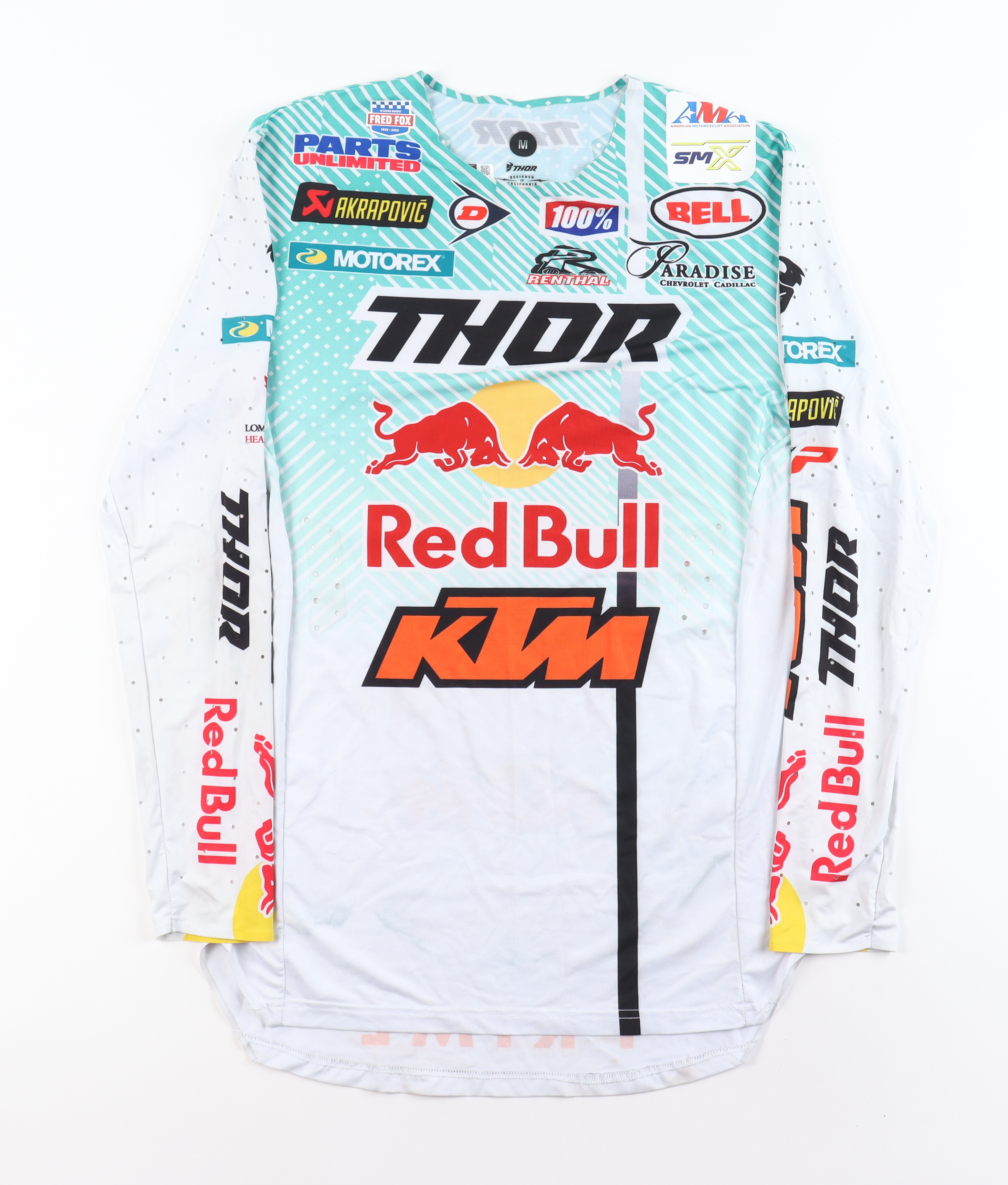 Cooper Webb Signed & Worn Jersey Inscribed "Last One" (PA) at PristineAuction.com Cooper Webb Signed & Worn Jersey Inscribed "Last One" (PA) at PristineAuction.com