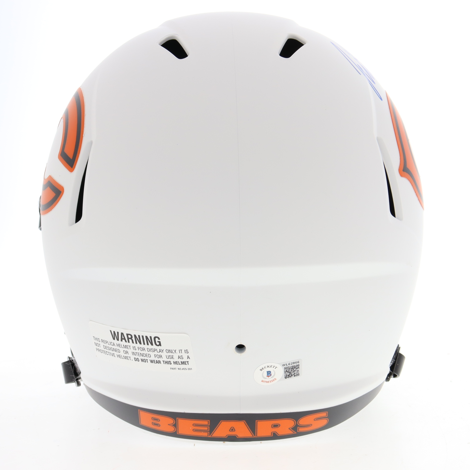 Justin Fields Signed Bears Full-Size Eclipse Alternate Speed Helmet (Beckett) at PristineAuction.com Justin Fields Signed Bears Full-Size Eclipse Alternate Speed Helmet (Beckett) at PristineAuction.com