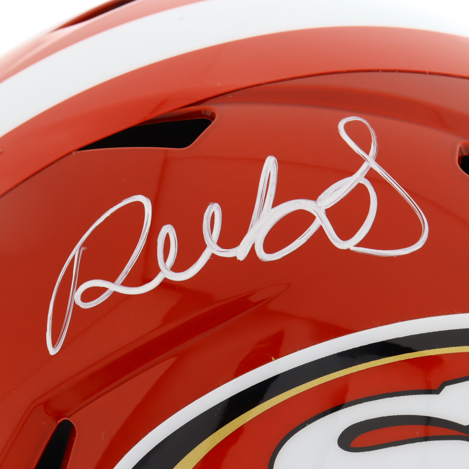 Deebo Samuel Signed 49ers Full-Size Flash Alternate Speed Helmet (Beckett) at PristineAuction.com Deebo Samuel Signed 49ers Full-Size Flash Alternate Speed Helmet (Beckett) at PristineAuction.com
