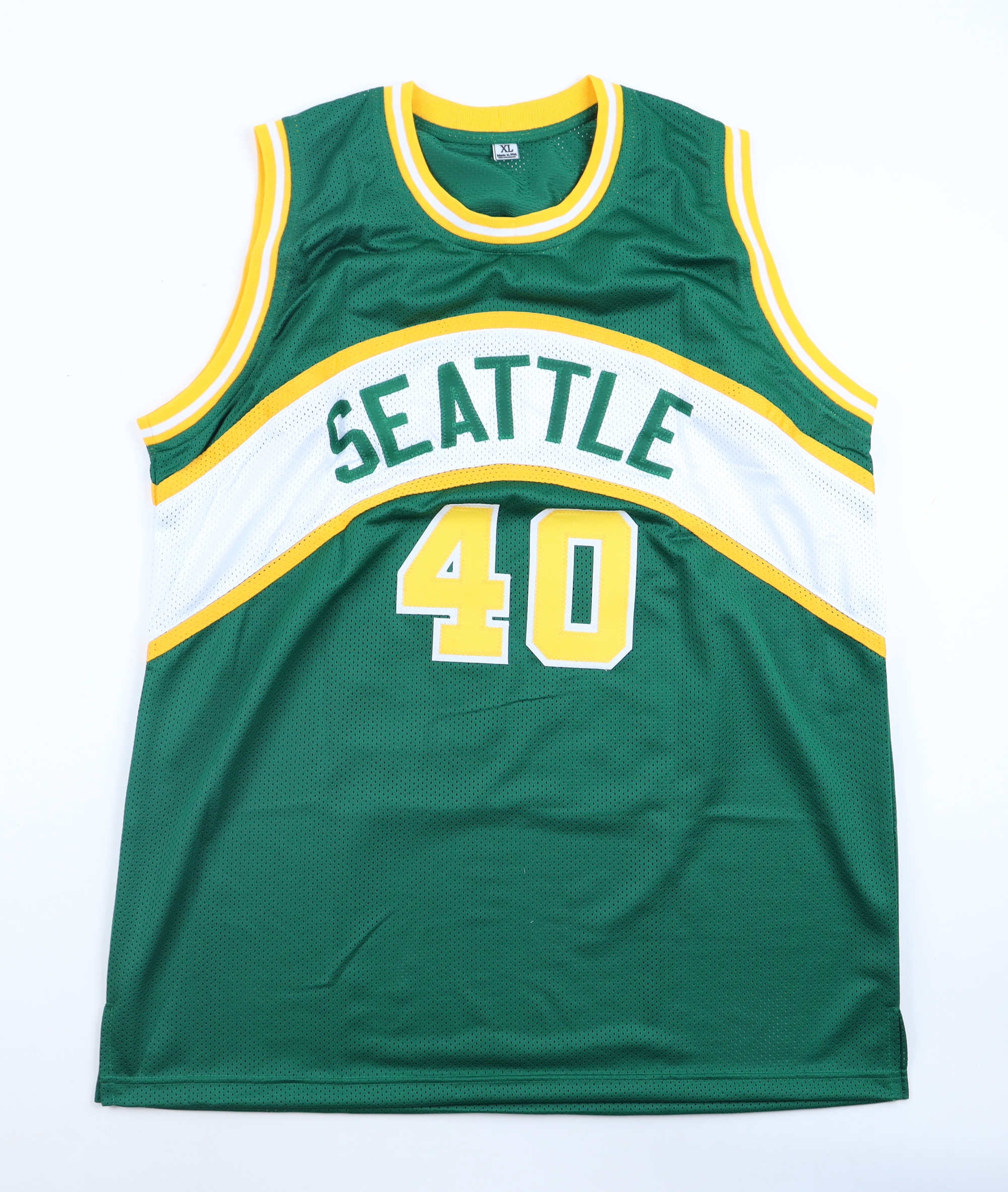 Shawn Kemp Signed Jersey (Beckett) at PristineAuction.com Shawn Kemp Signed Jersey (Beckett) at PristineAuction.com