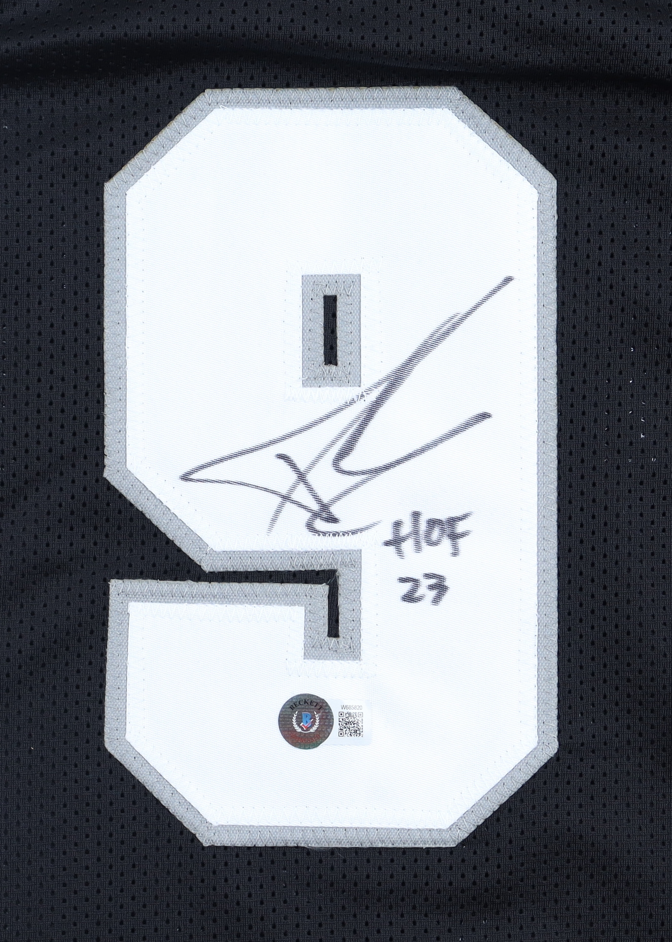 Tony Parker Signed Jersey Inscribed "HOF 23" (Beckett) at PristineAuction.com Tony Parker Signed Jersey Inscribed "HOF 23" (Beckett) at PristineAuction.com