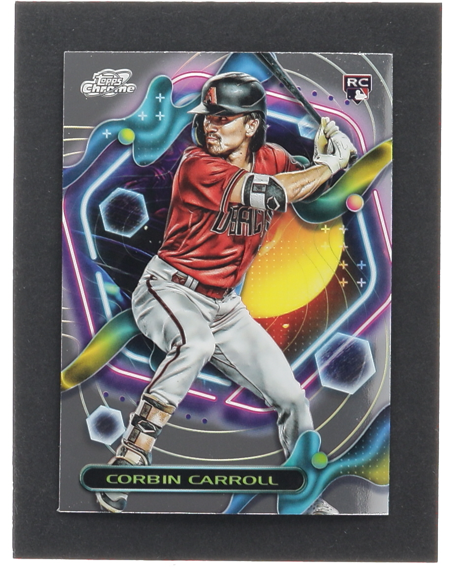 Corbin Carroll 2023 Topps Cosmic Chrome #7 RC at PristineAuction.com Corbin Carroll 2023 Topps Cosmic Chrome #7 RC at PristineAuction.com