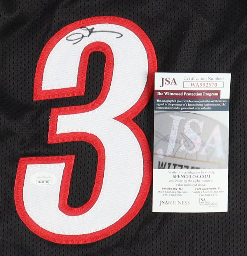 Allen Iverson Signed Jersey (JSA) at PristineAuction.com Allen Iverson Signed Jersey (JSA) at PristineAuction.com