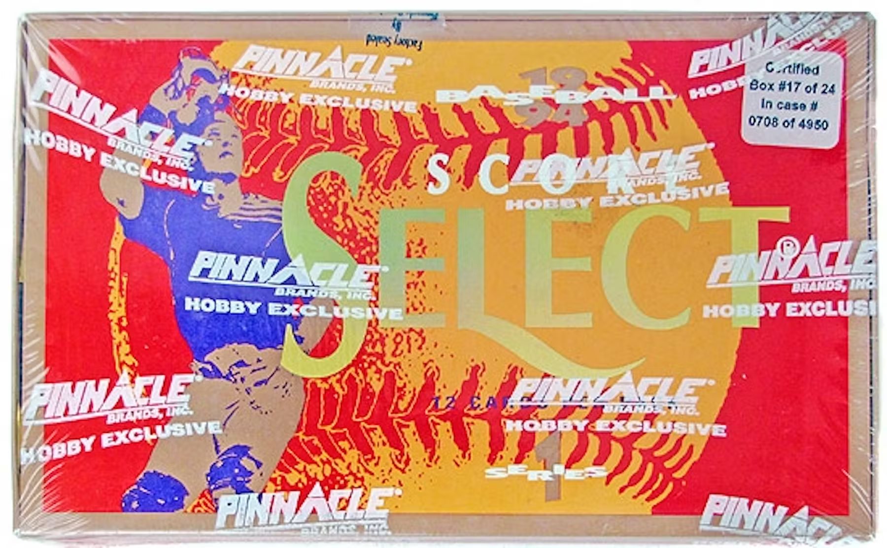 1994 Score Select Series 1 Baseball Hobby Box of (24) Packs at PristineAuction.com 1994 Score Select Series 1 Baseball Hobby Box of (24) Packs at PristineAuction.com