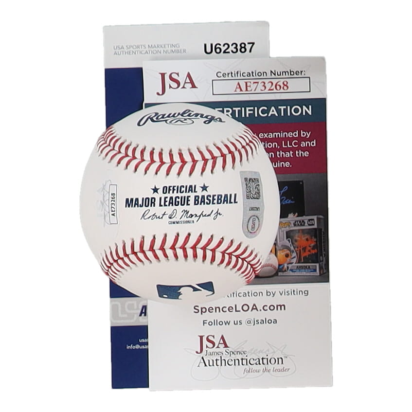 Jesse Winker Signed OML Baseball (JSA & USA SM) at PristineAuction.com Jesse Winker Signed OML Baseball (JSA & USA SM) at PristineAuction.com