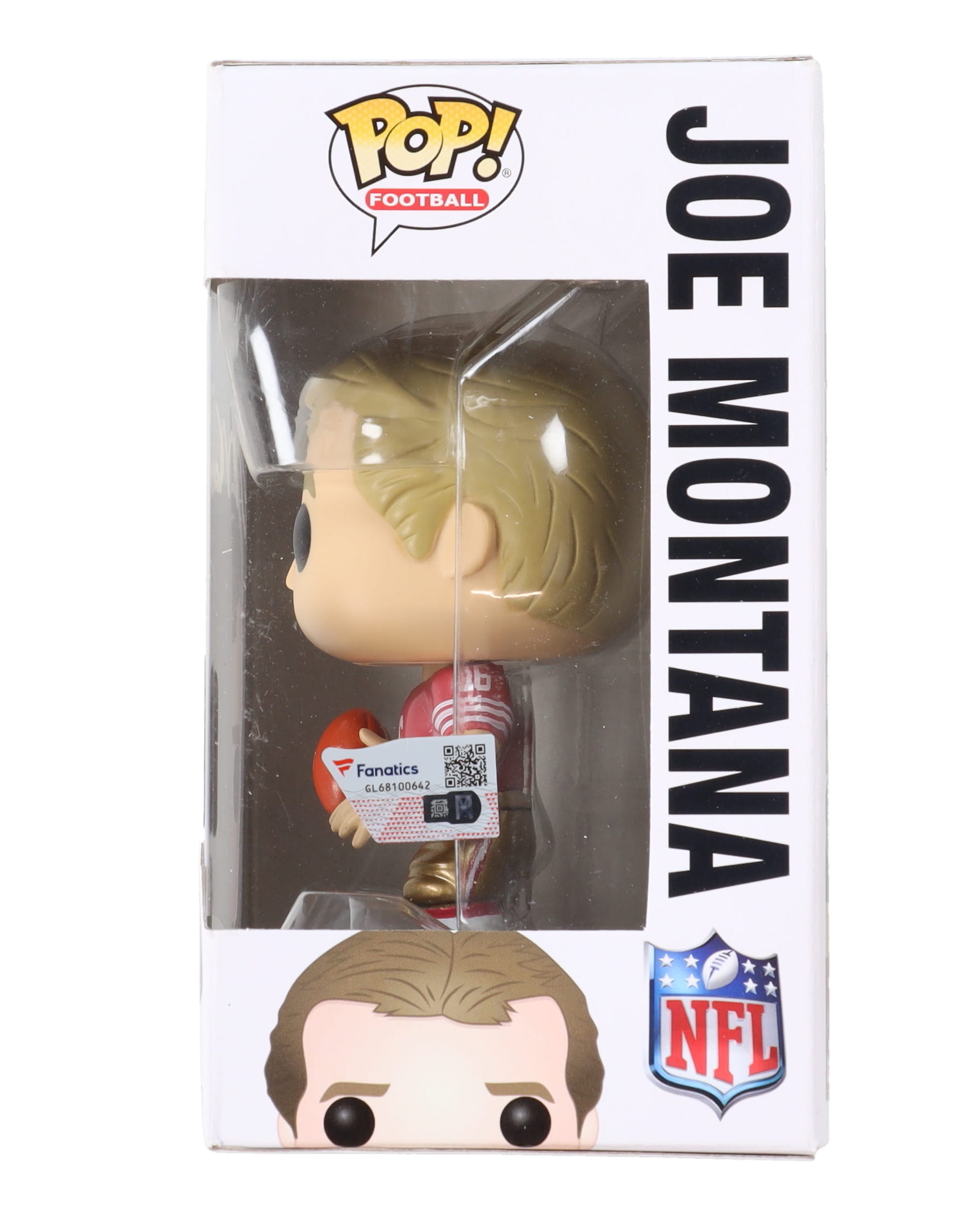 Joe Montana Signed 49ers #84 Funko Pop! Vinyl Figure (Fanatics) at PristineAuction.com Joe Montana Signed 49ers #84 Funko Pop! Vinyl Figure (Fanatics) at PristineAuction.com