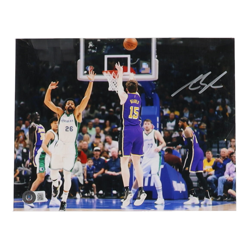 Austin Reeves Signed Lakers 8x10 Photo (Beckett) | Pristine Auction