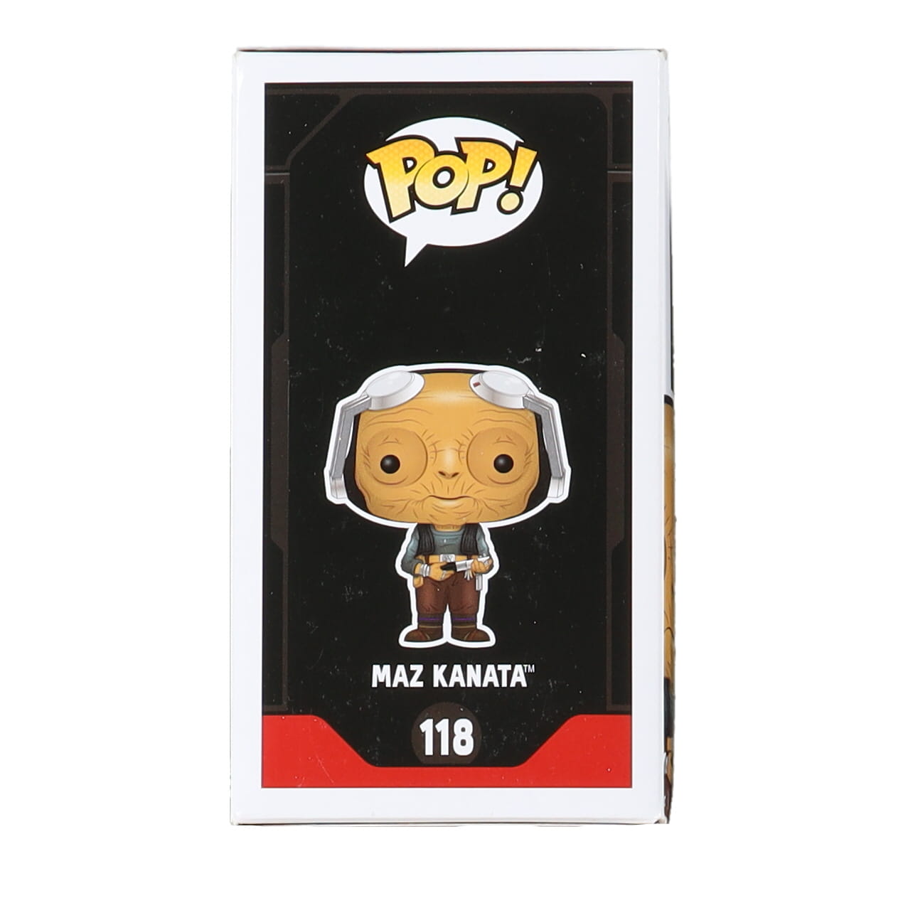 Lupita Nyong'O Signed "STAR WARS" #108 Maz Kanata Funko Pop! Vinyl Bobble-Head (Beckett) at PristineAuction.com Lupita Nyong'O Signed "STAR WARS" #108 Maz Kanata Funko Pop! Vinyl Bobble-Head (Beckett) at PristineAuction.com