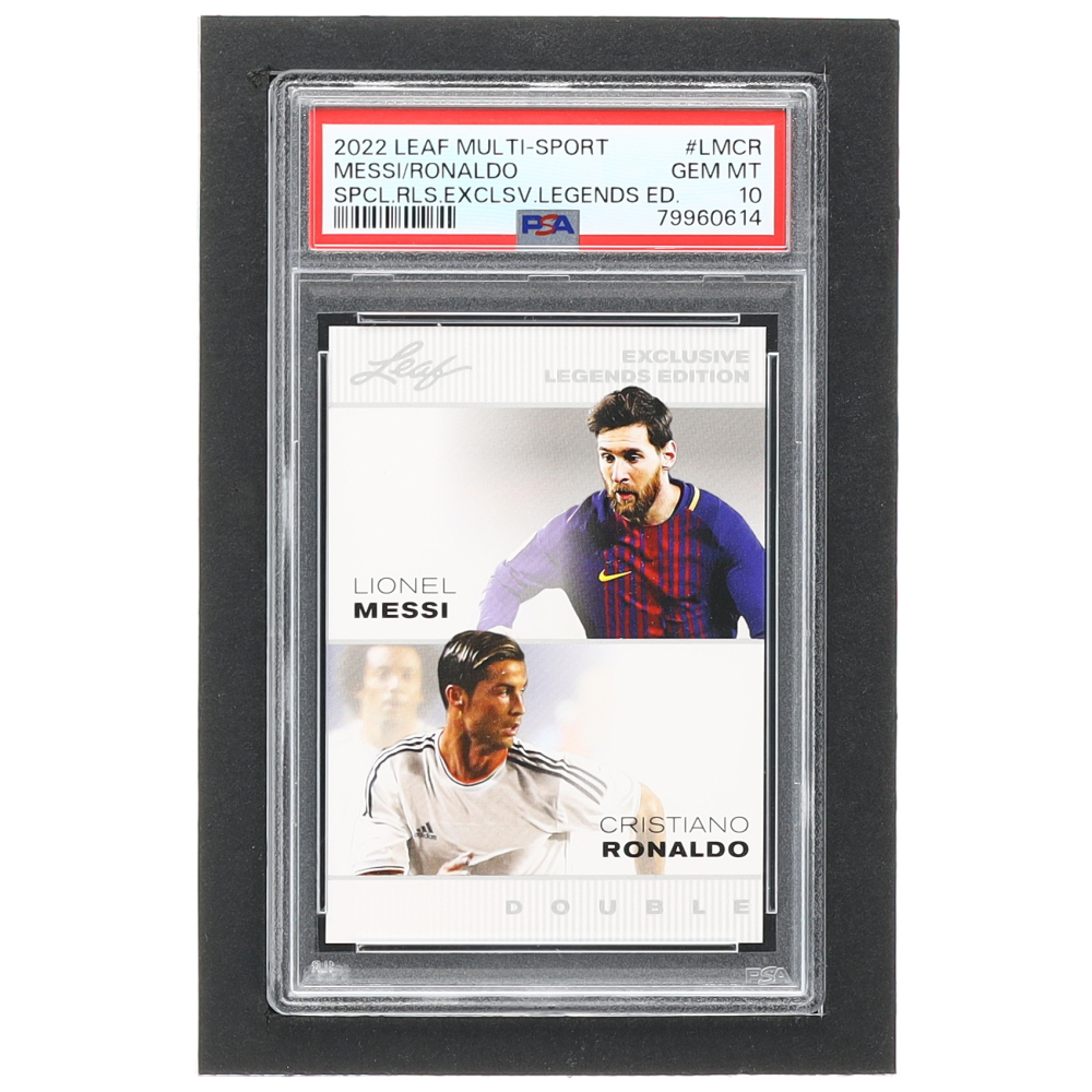 Cartes à Collectionner Mike Tyson - Rookie Review #22 & Leaf Exclusive Legends - Notées GEM-MT 10