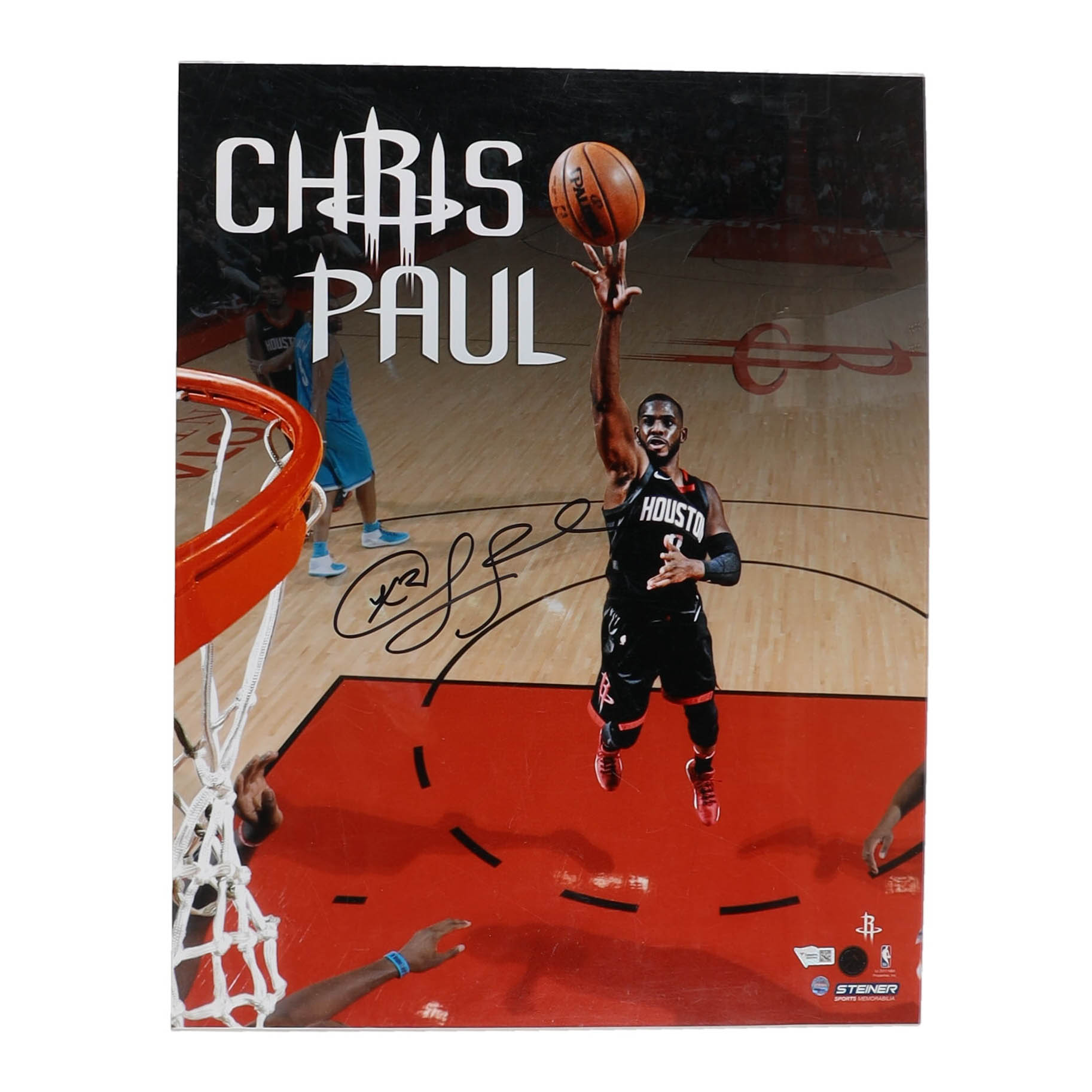 Chris Paul Signed Rockets 16x20 Photo (Fanatics) at PristineAuction.com Chris Paul Signed Rockets 16x20 Photo (Fanatics) at PristineAuction.com
